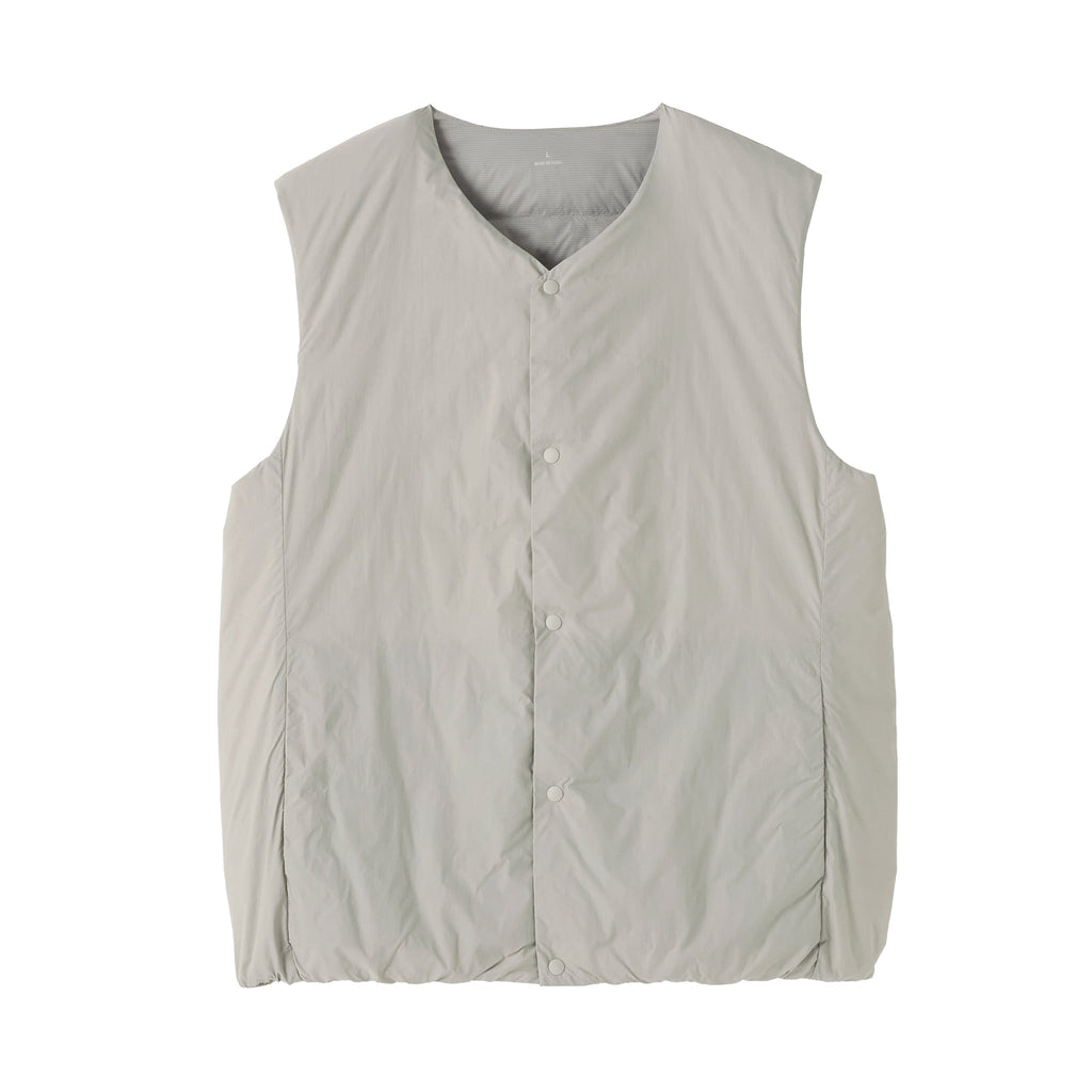 Lightweight Down Collarless Vest