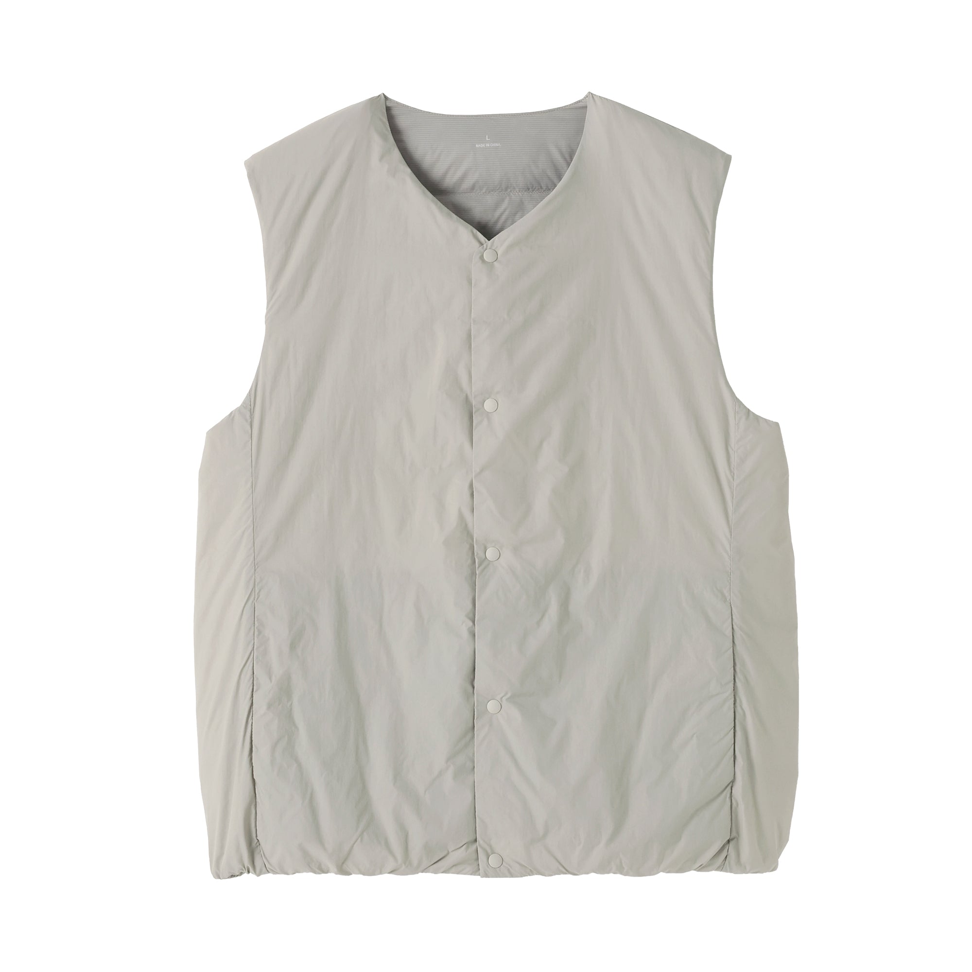 Lightweight Down Collarless Vest
