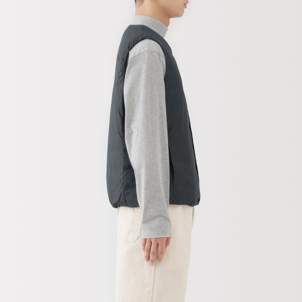 Lightweight Down Collarless Vest