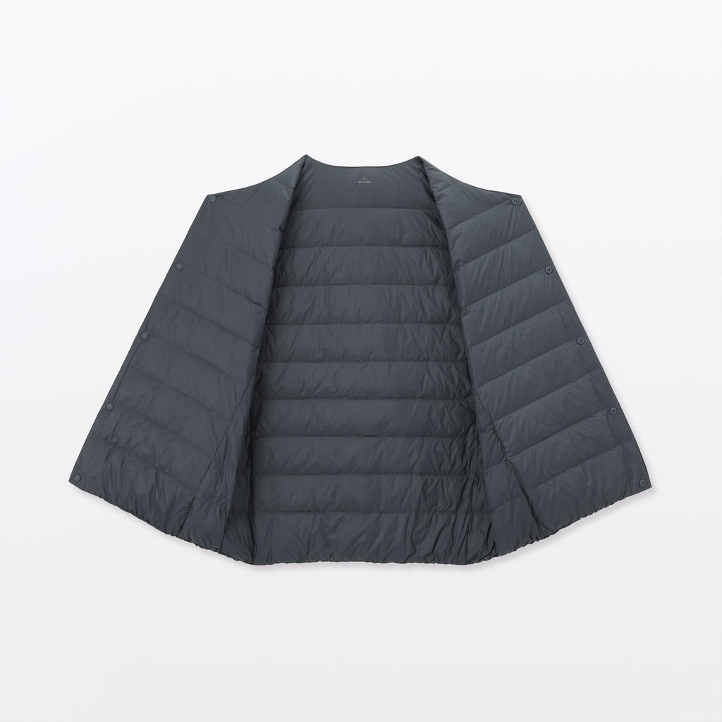 Lightweight Down Collarless Vest