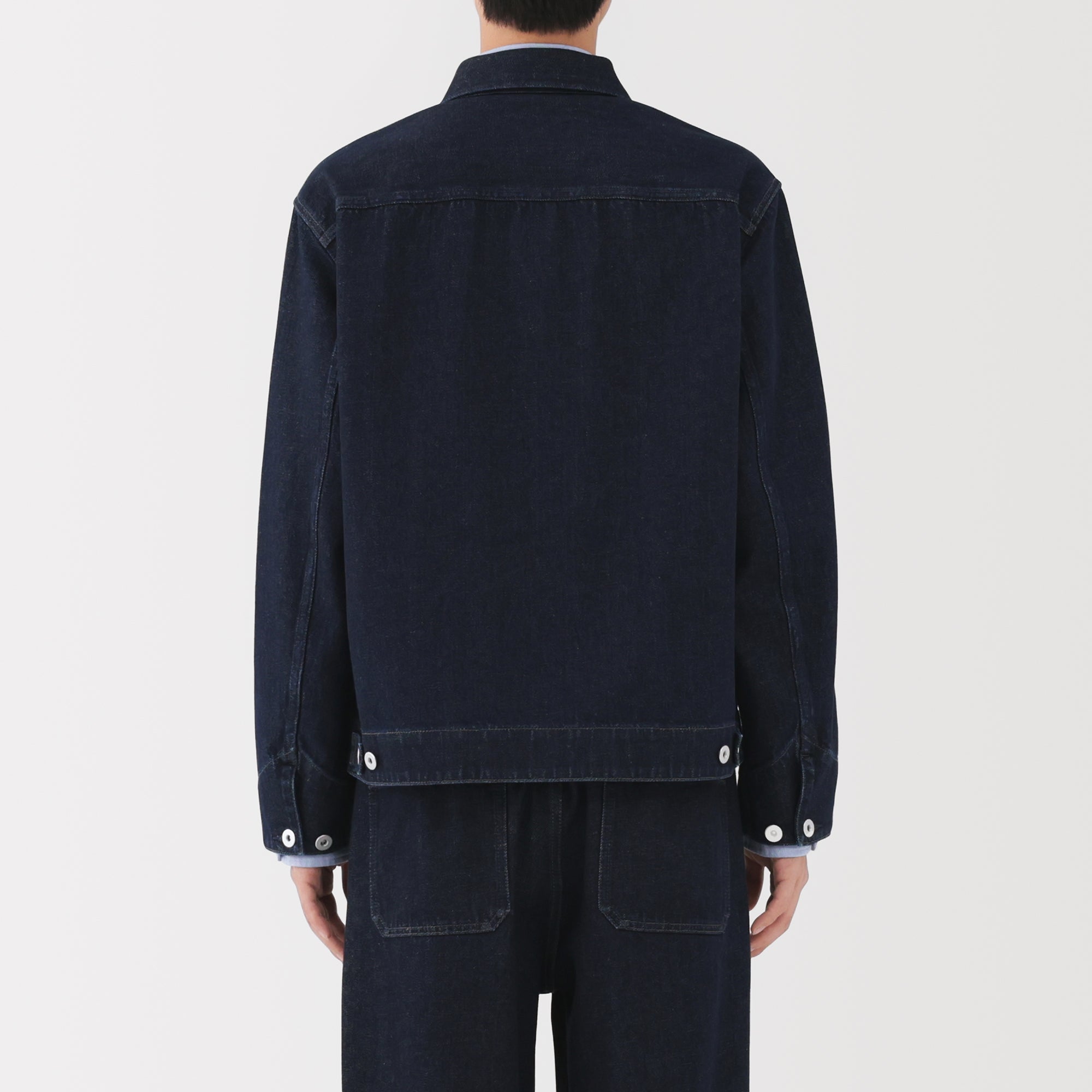 Kapok Blend Denim Blouson