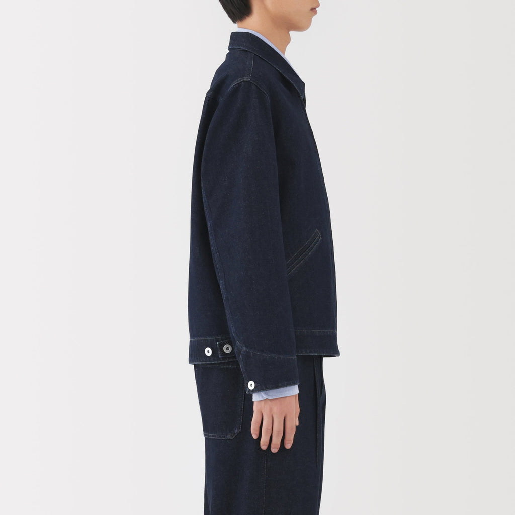 Kapok Blend Denim Blouson