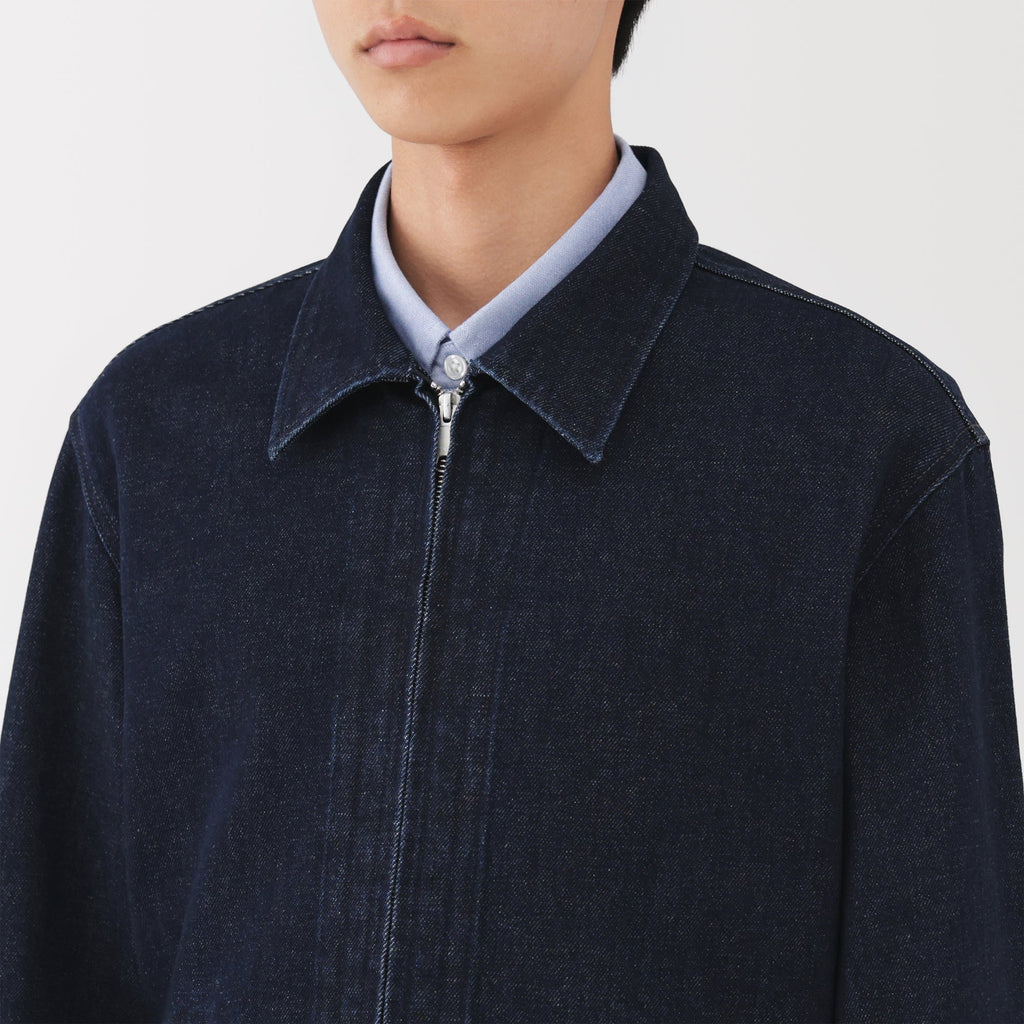 Kapok Blend Denim Blouson