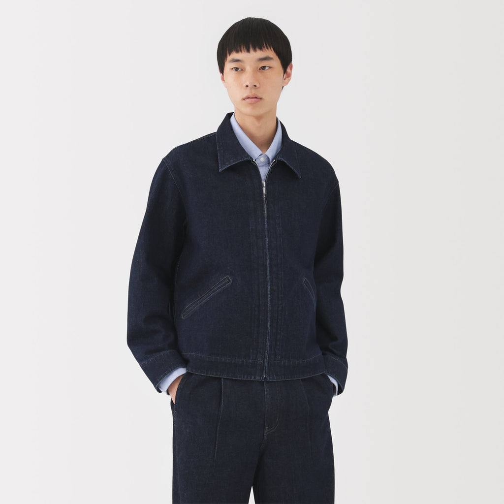 Kapok Blend Denim Blouson