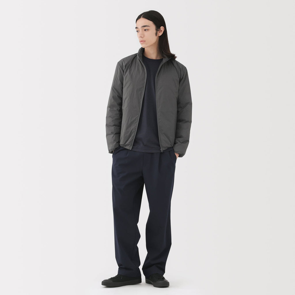 Lightweight Down Stand Collar Jacket
