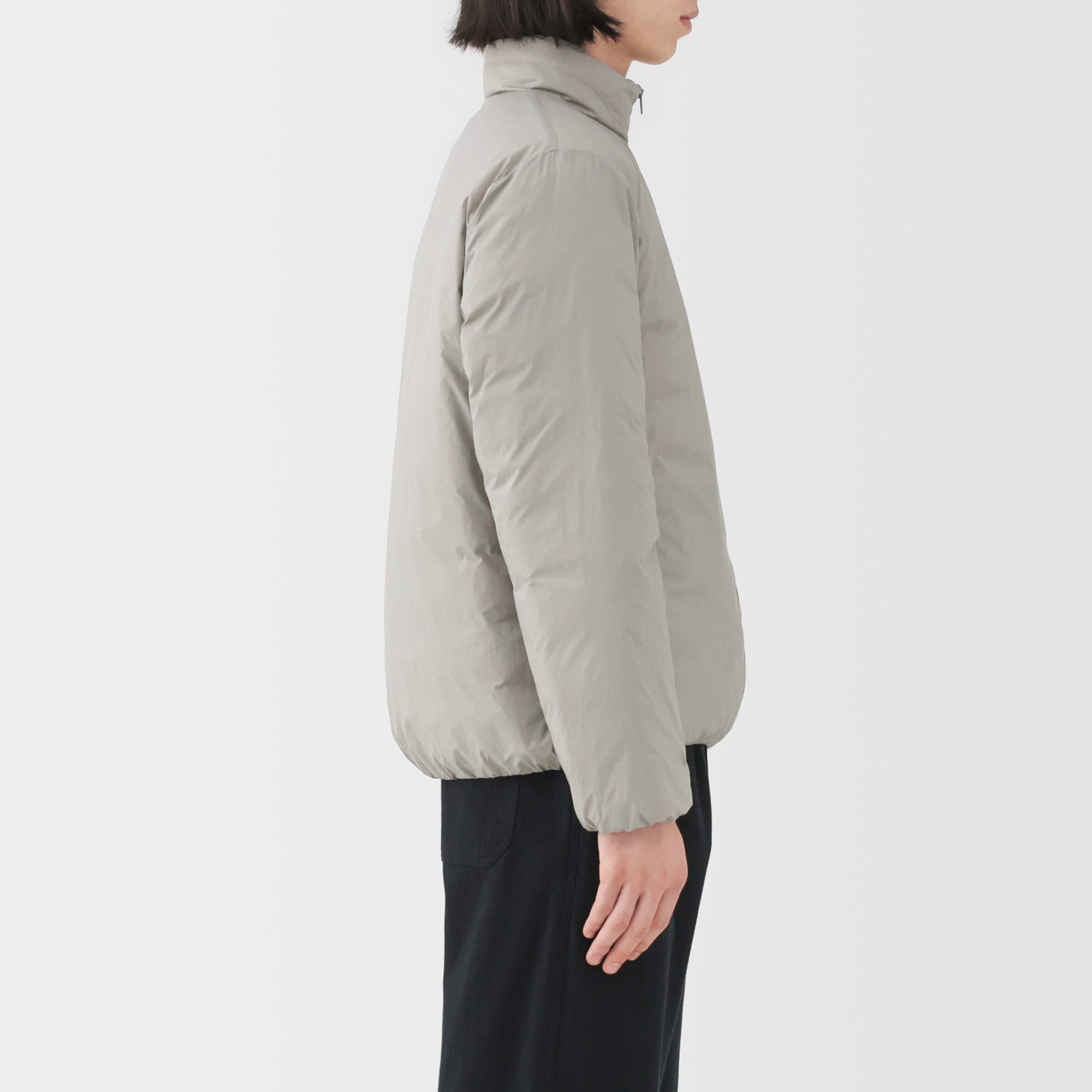 Lightweight Down Stand Collar Jacket