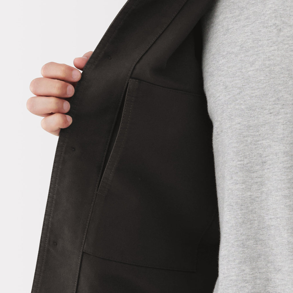 Kapok Blend Corduroy Work Jacket