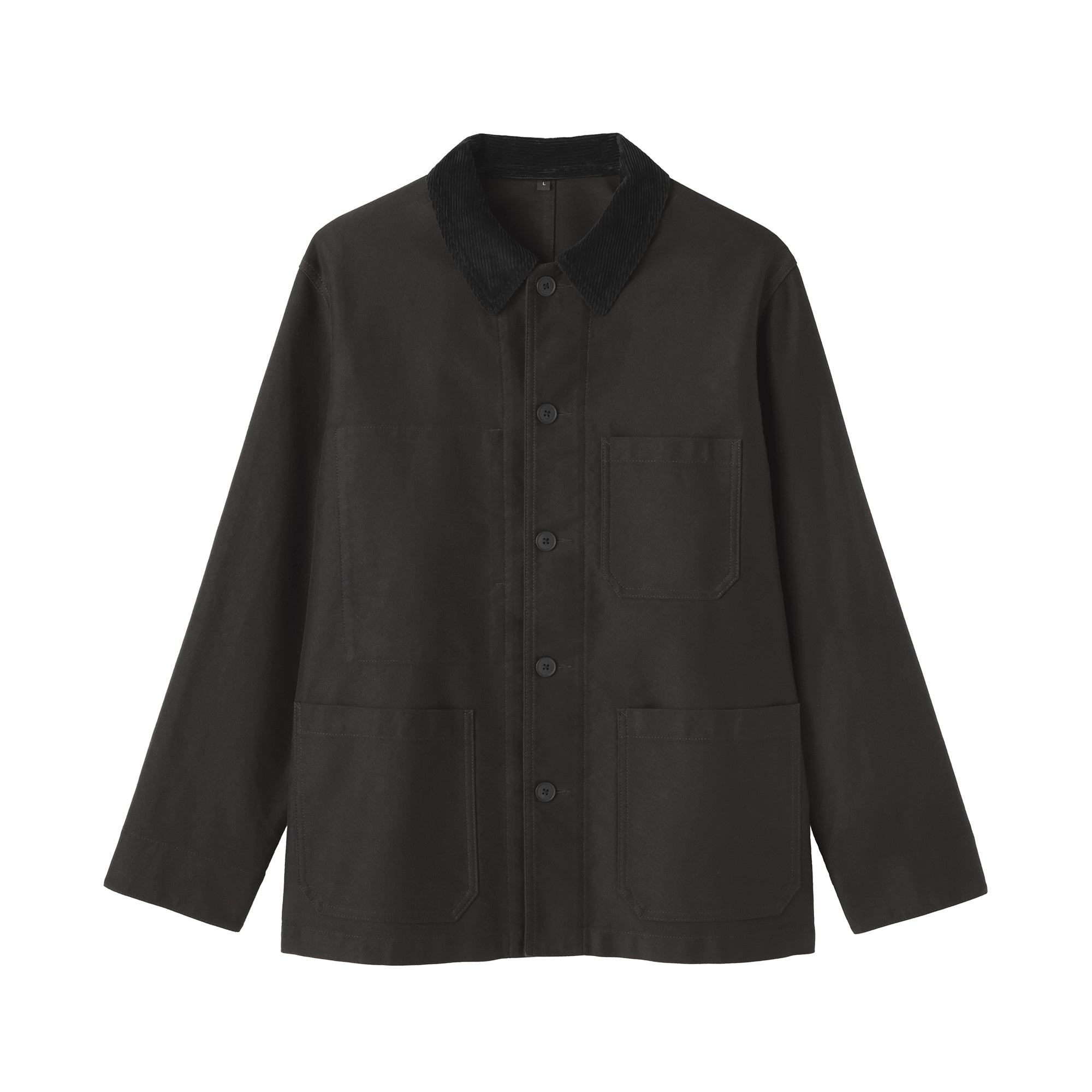 Kapok Blend Corduroy Work Jacket