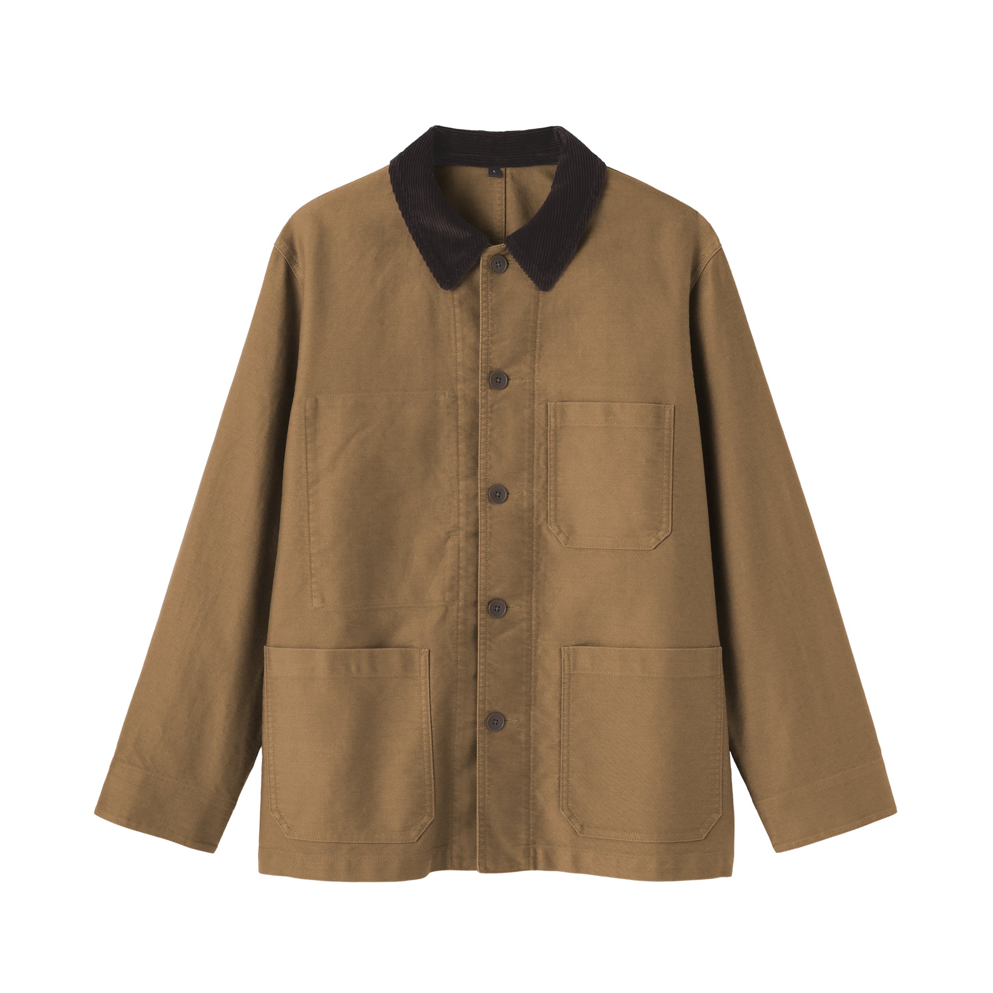 Kapok Blend Corduroy Work Jacket