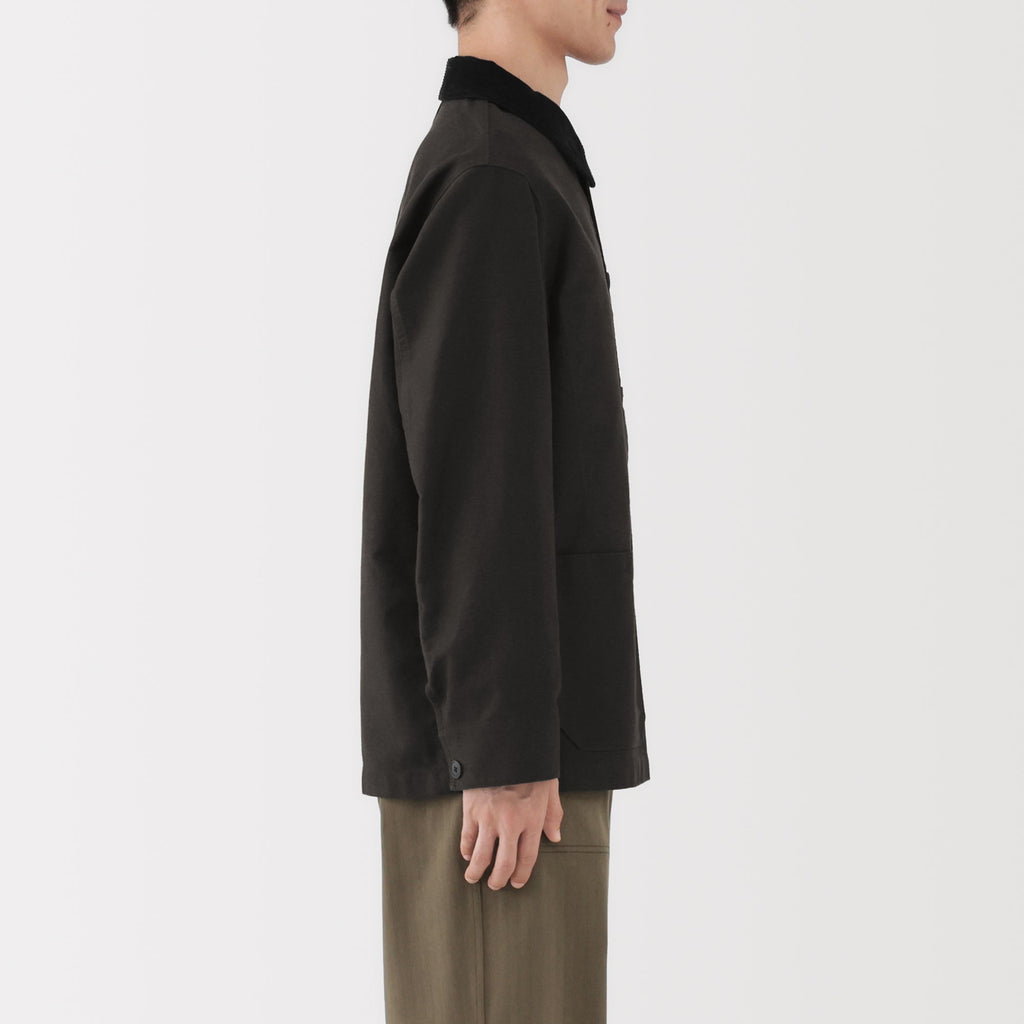 Kapok Blend Corduroy Work Jacket
