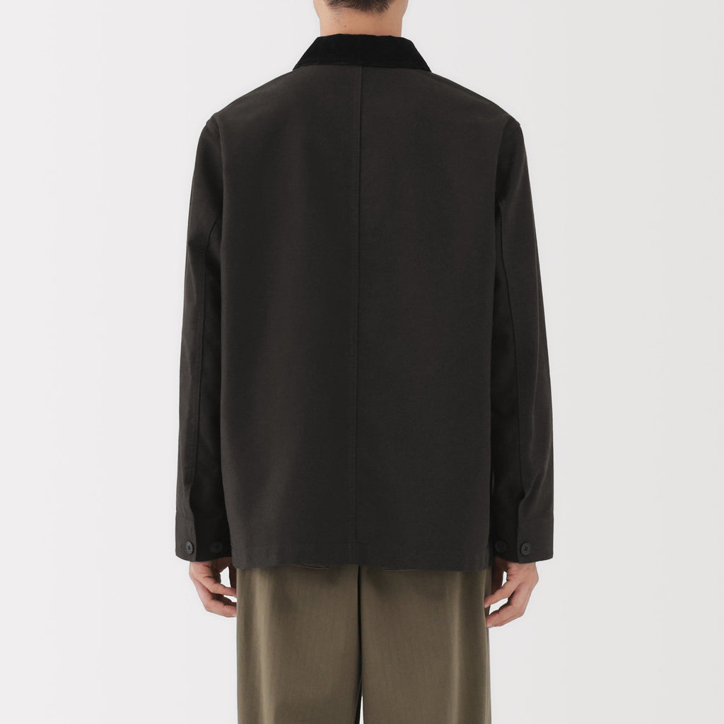 Kapok Blend Corduroy Work Jacket