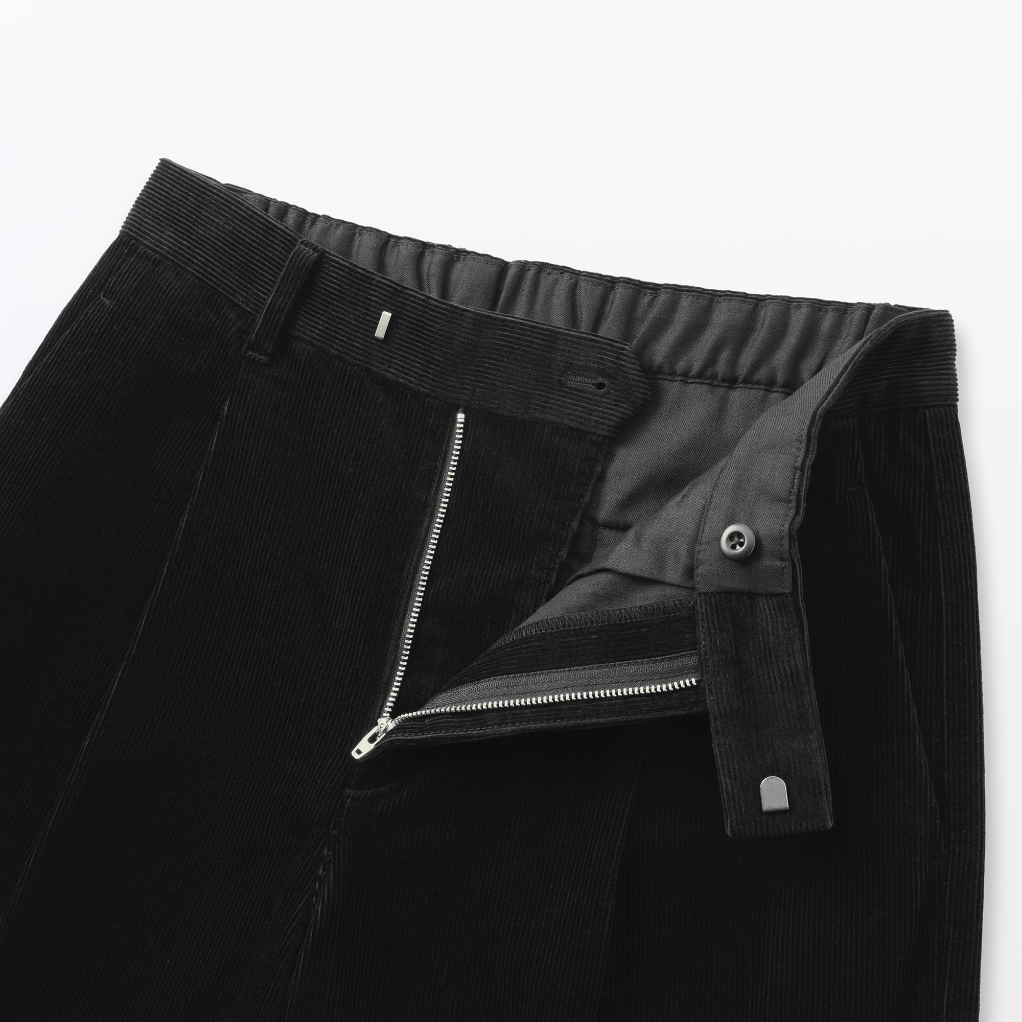 Kapok Blend Corduroy Wide Pants