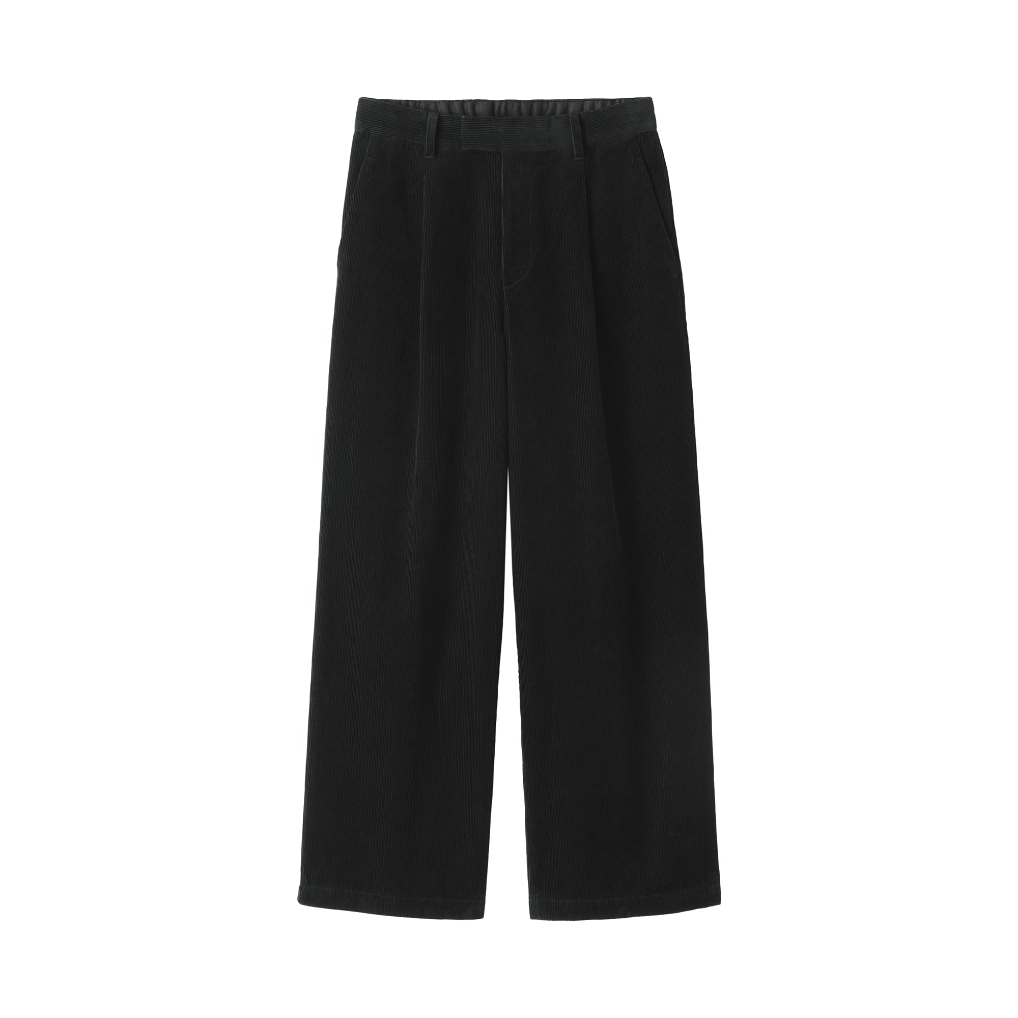 Kapok Blend Corduroy Wide Pants