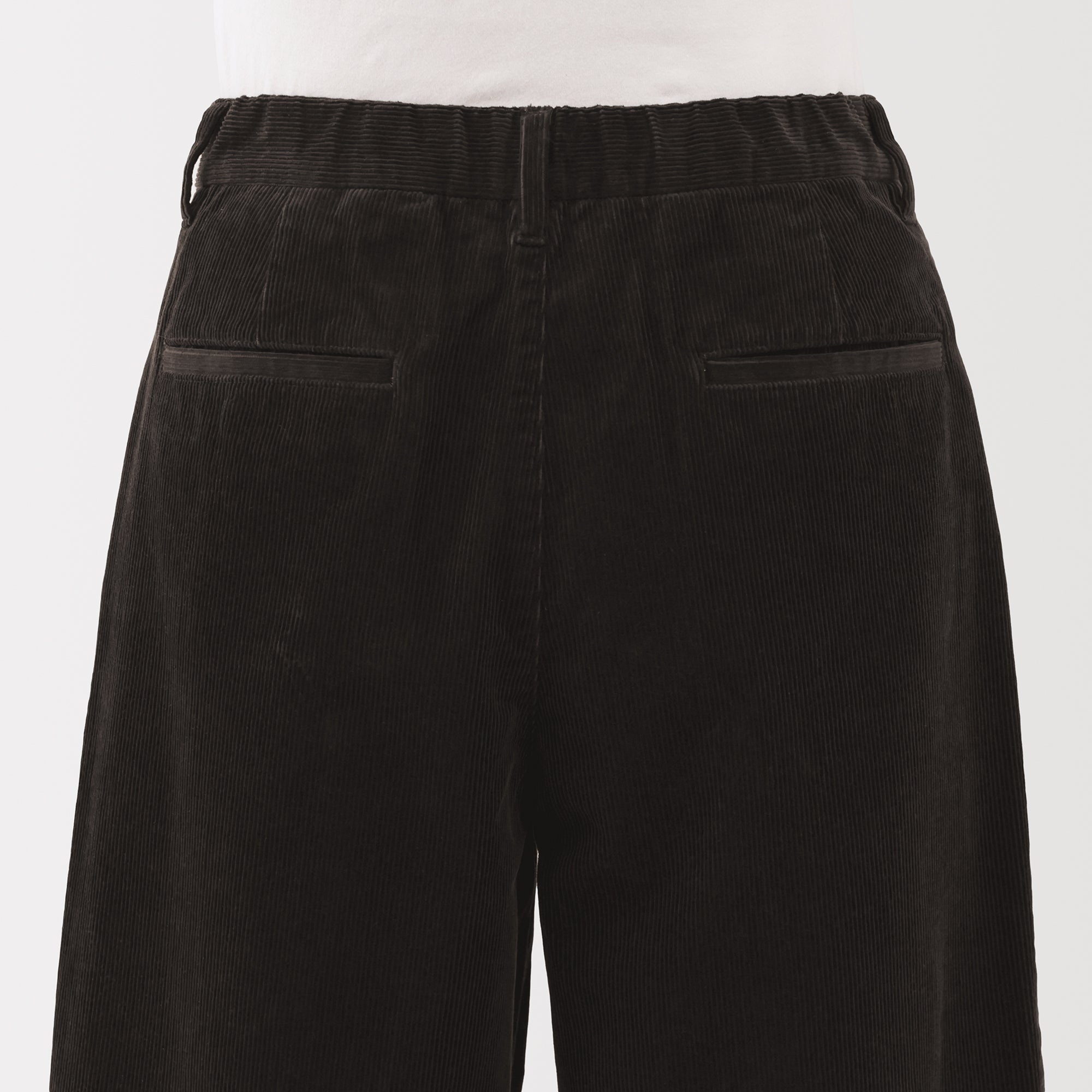 Kapok Blend Corduroy Wide Pants
