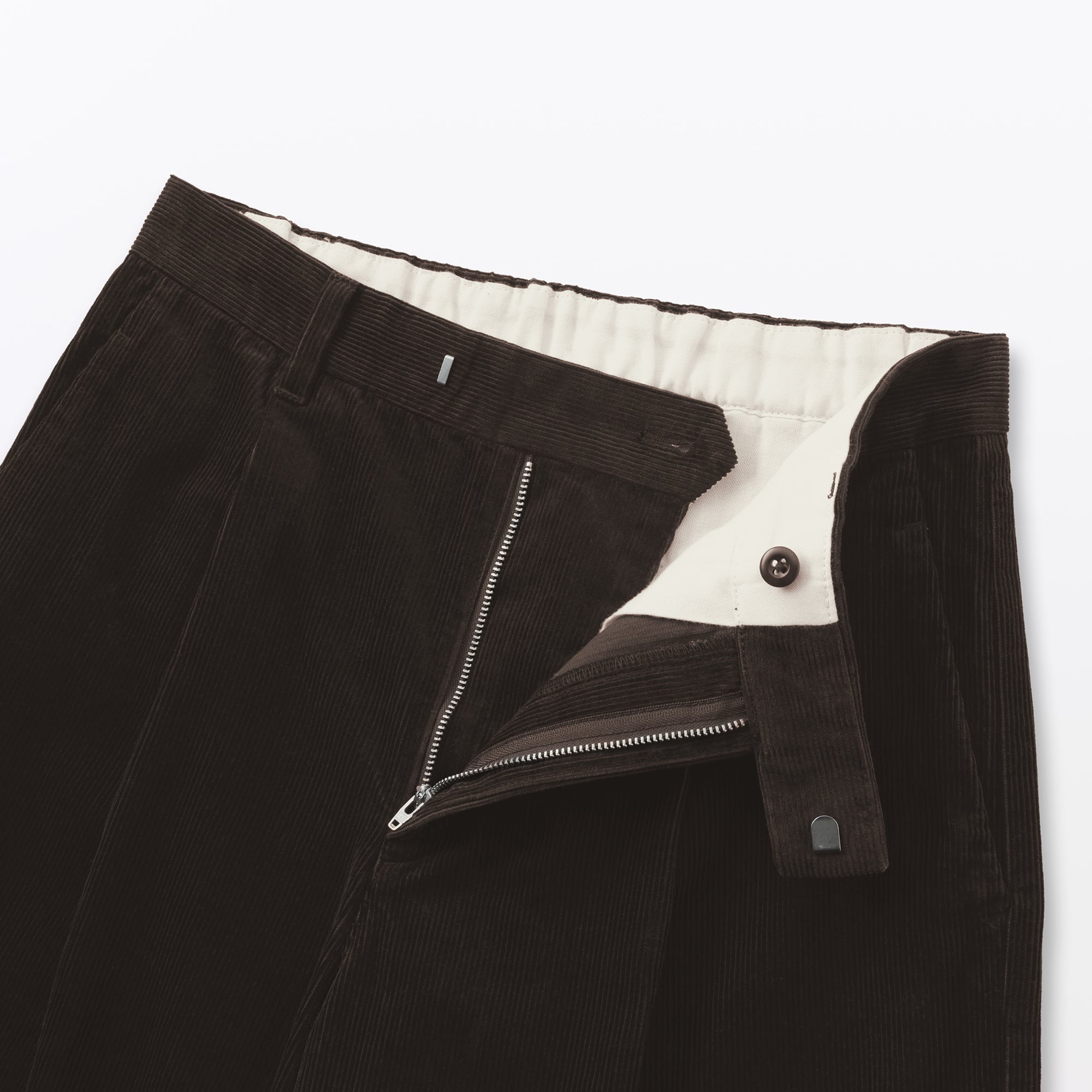 Kapok Blend Corduroy Wide Pants