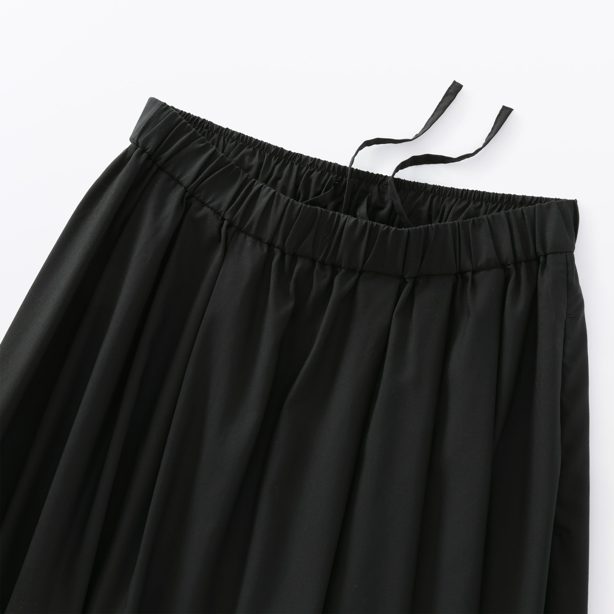 Lyocell Blend Flared Skirt