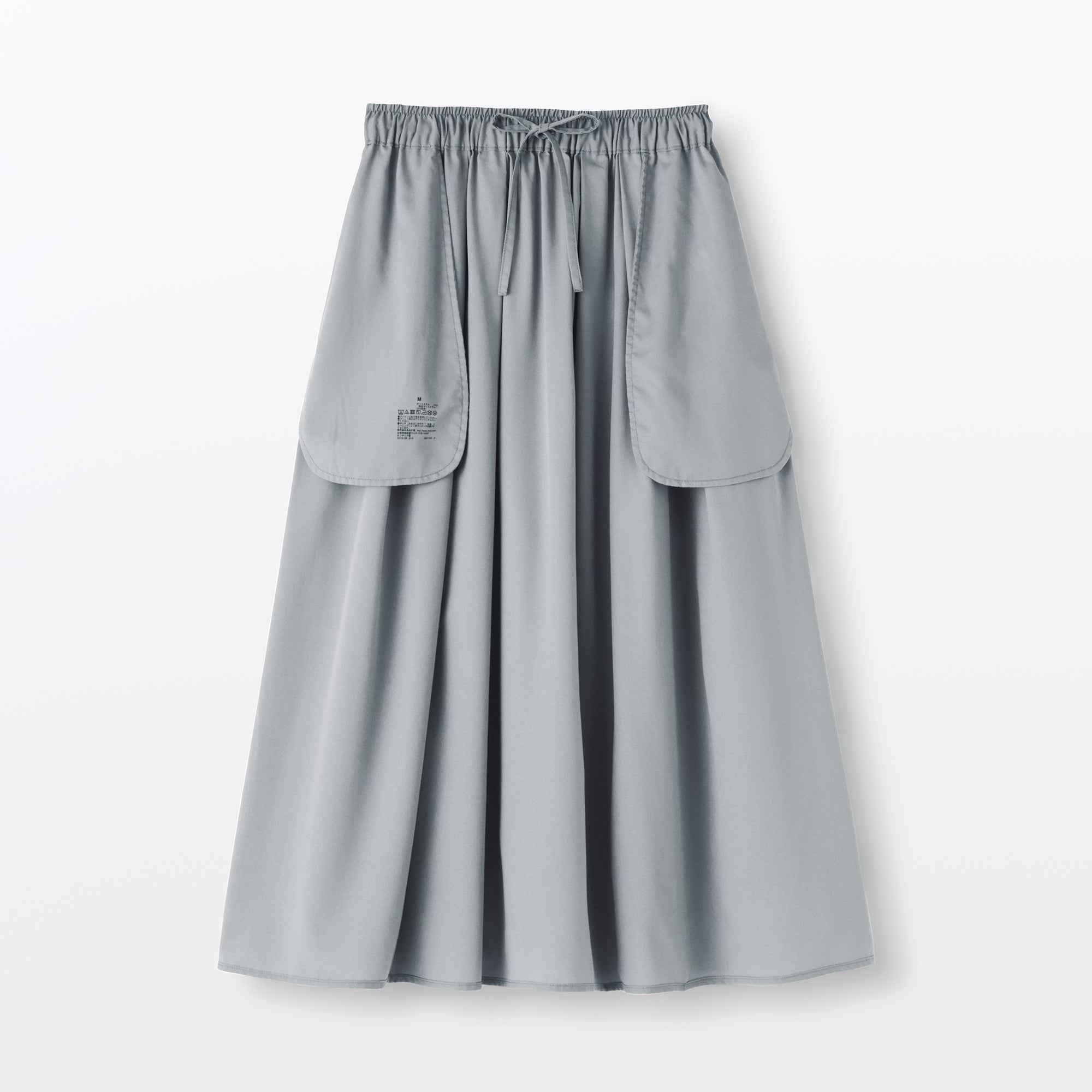 Lyocell Blend Flared Skirt