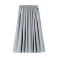 Lyocell Blend Flared Skirt
