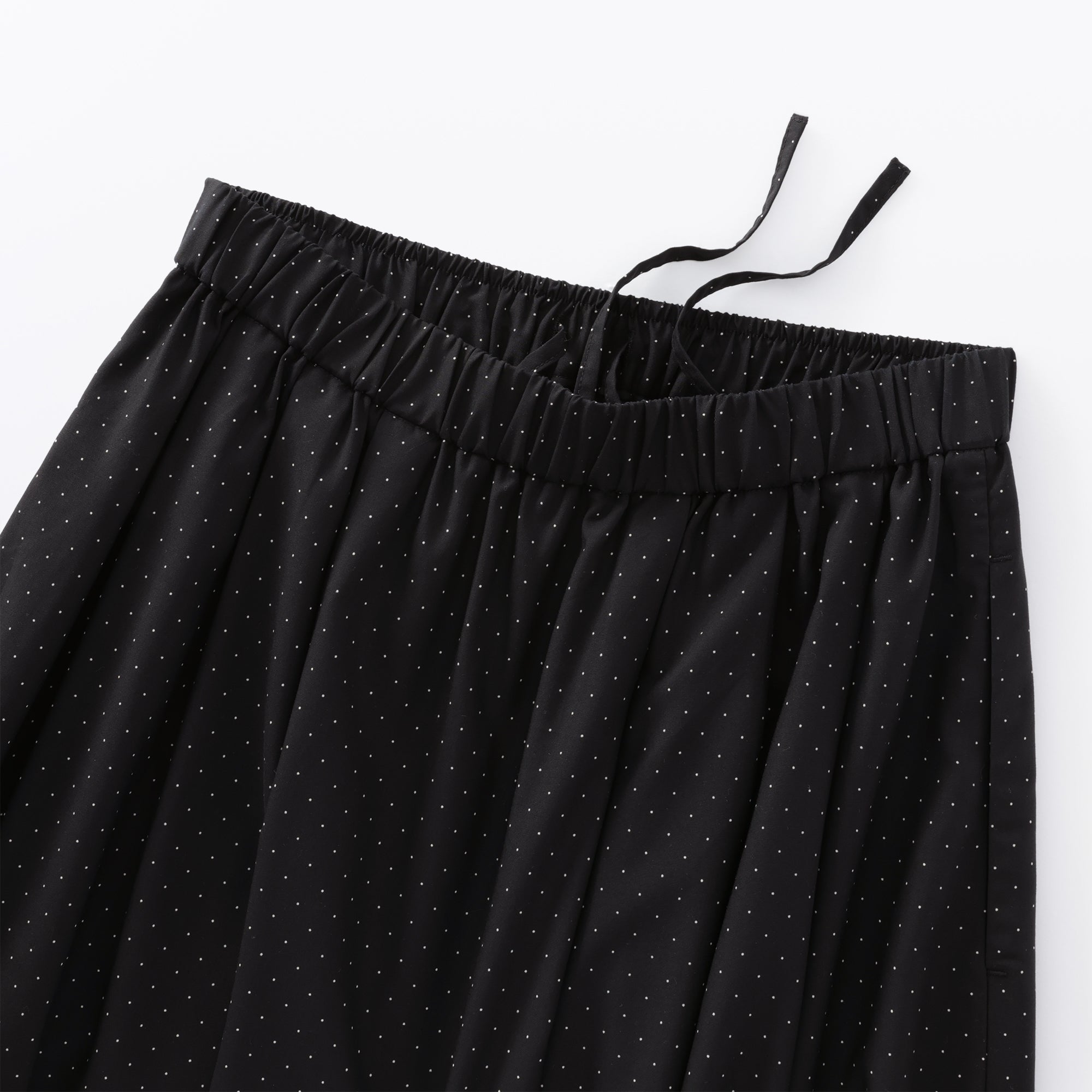 Lyocell Blend Flared Skirt