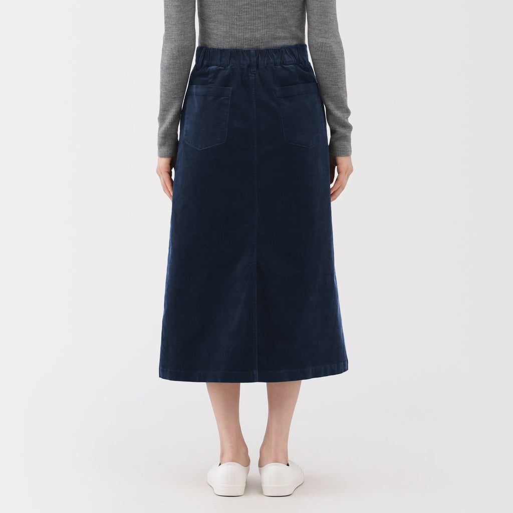 Corduroy Pencil Skirt