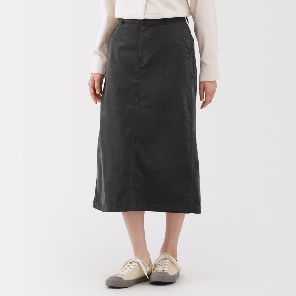 Corduroy Pencil Skirt