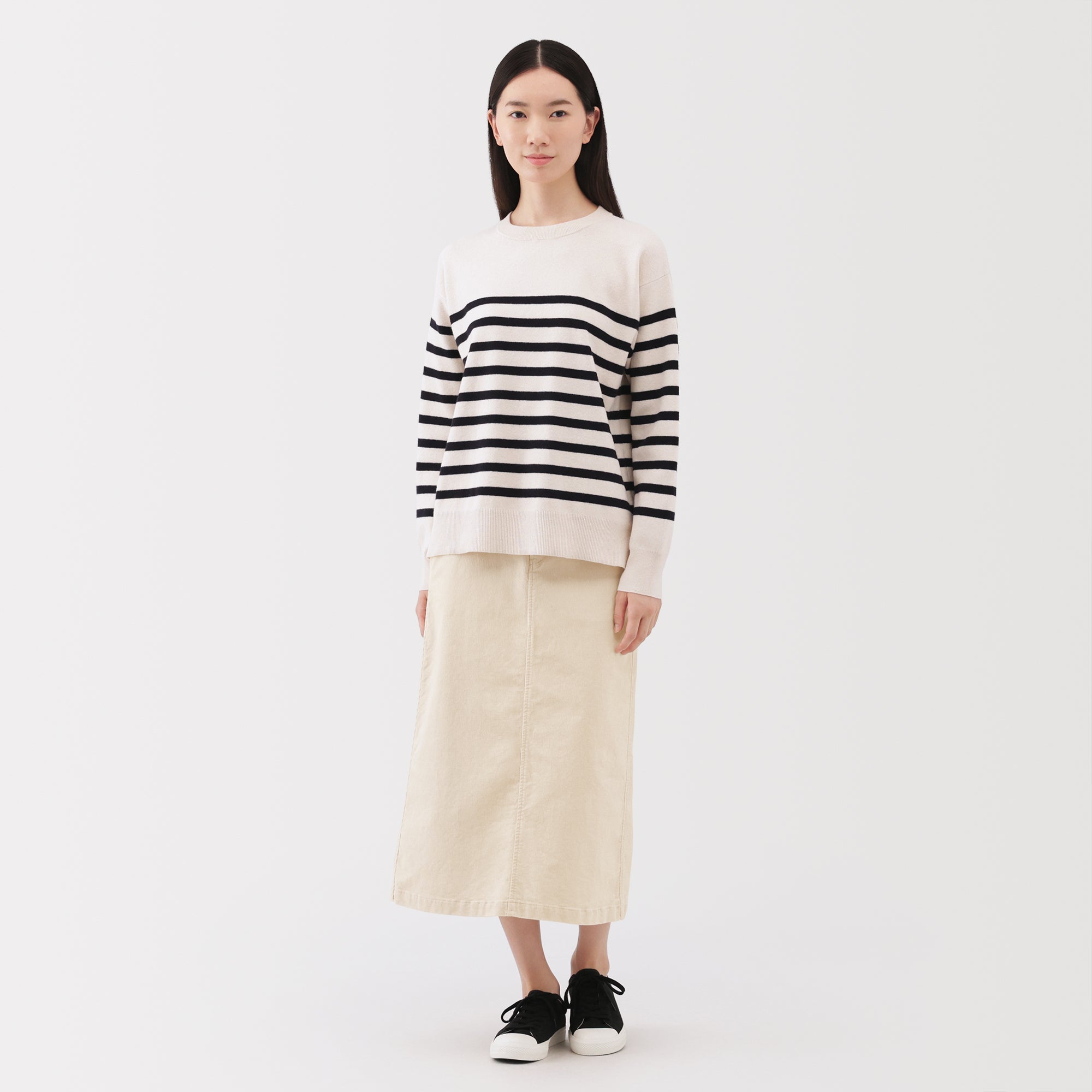 Corduroy Pencil Skirt