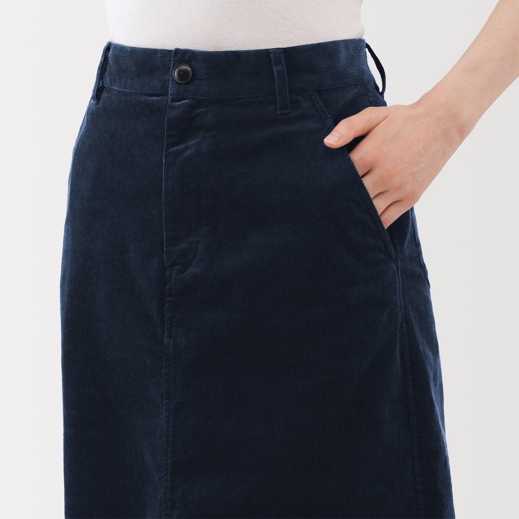 Corduroy Pencil Skirt
