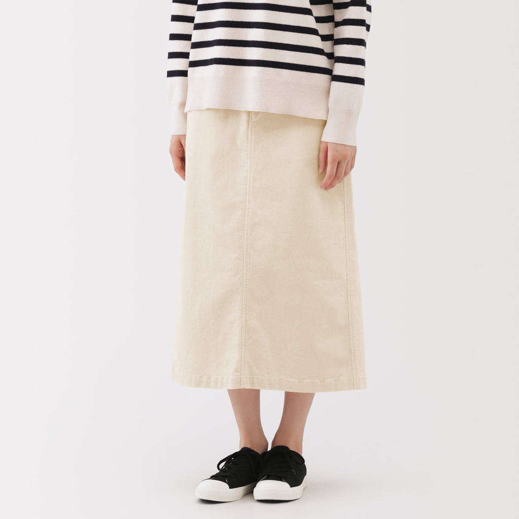 Corduroy Pencil Skirt