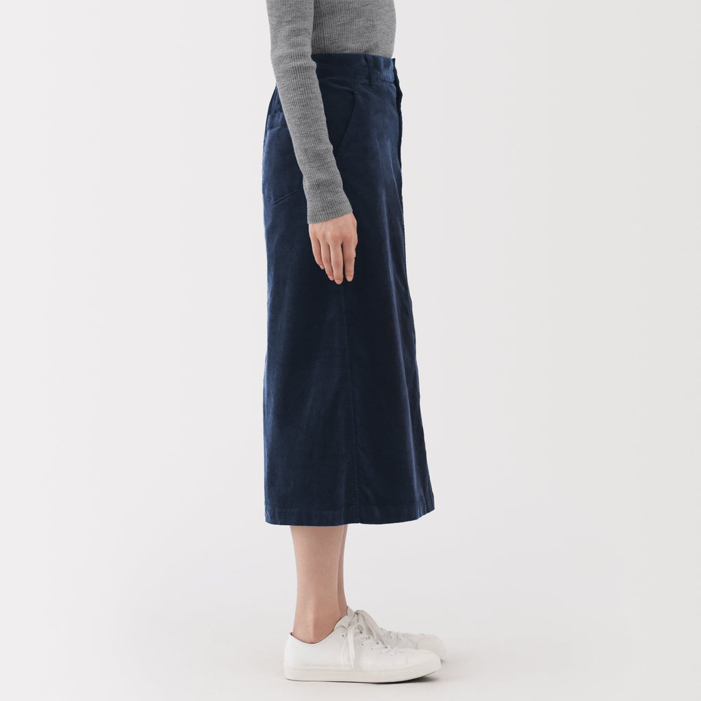 Corduroy Pencil Skirt