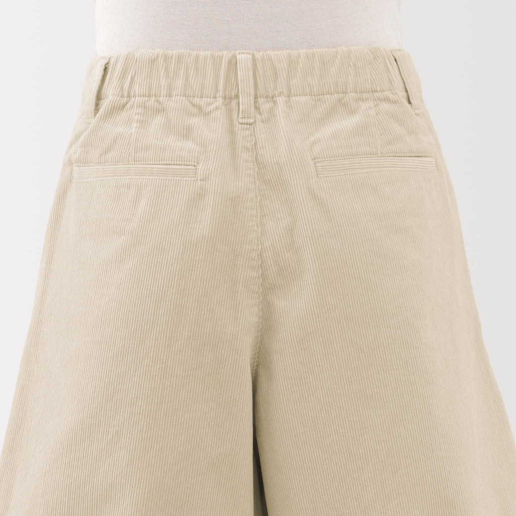 Kapok Blend Corduroy Culottes