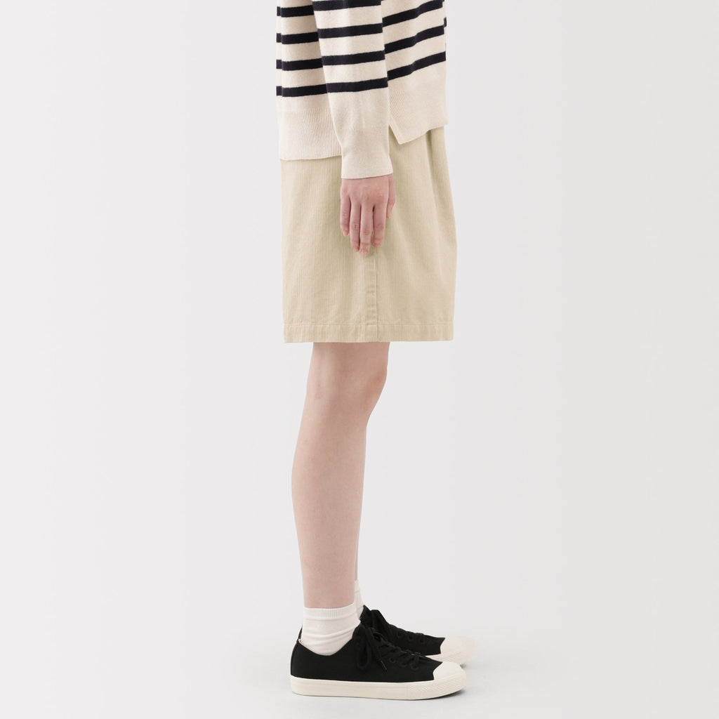 Kapok Blend Corduroy Culottes