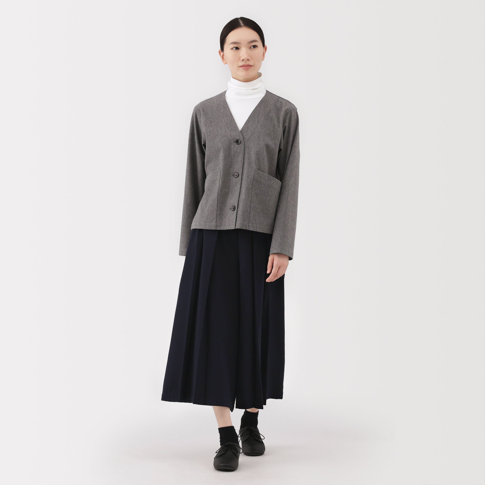 Brushed Hakama Pants