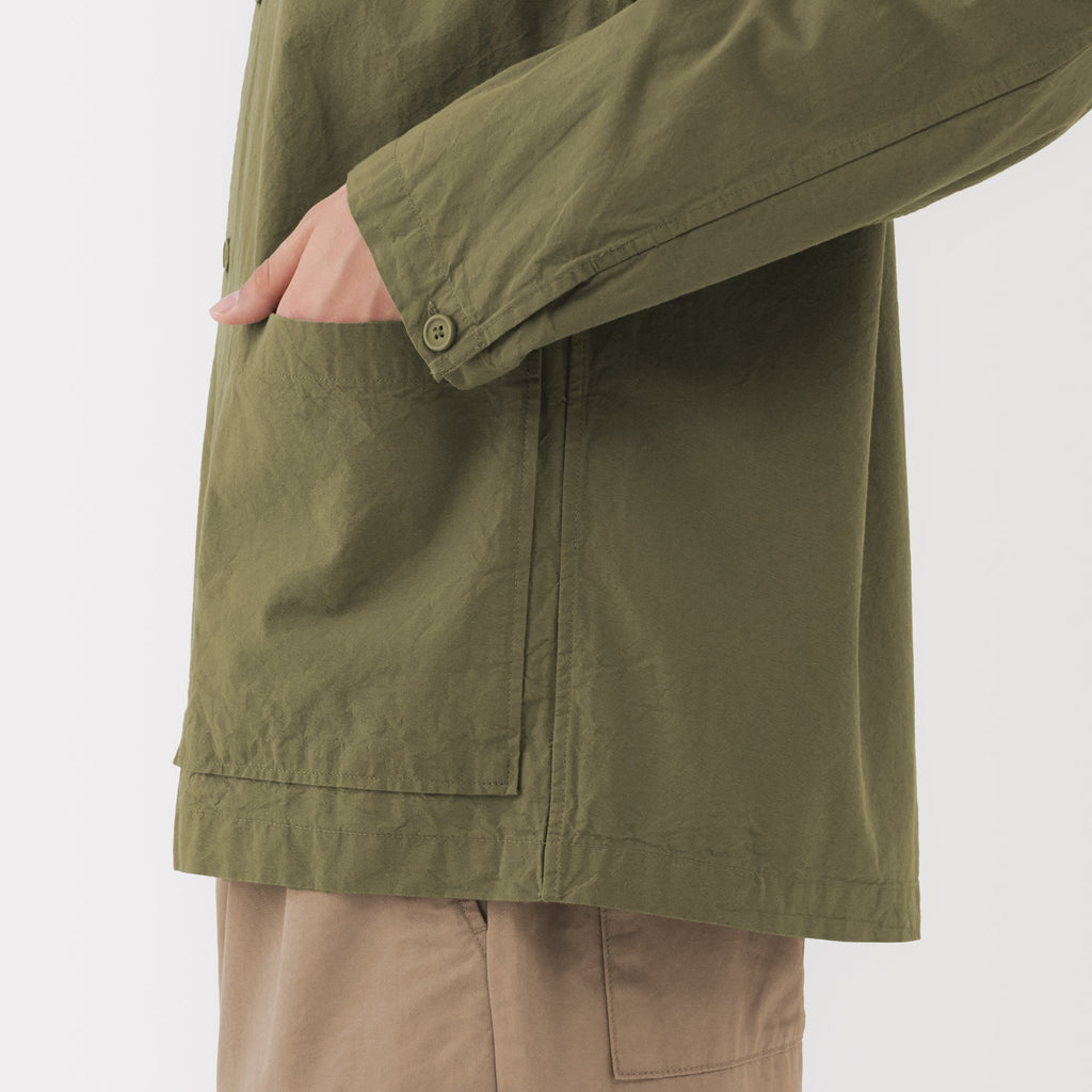 Broadcloth Shirt Jacket