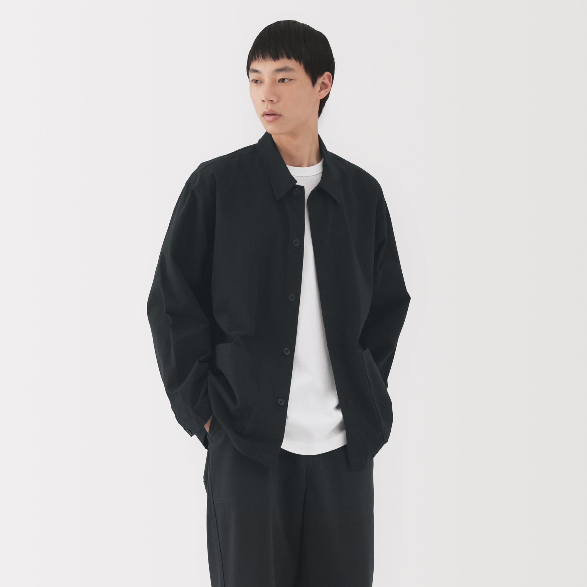 Broadcloth Shirt Jacket