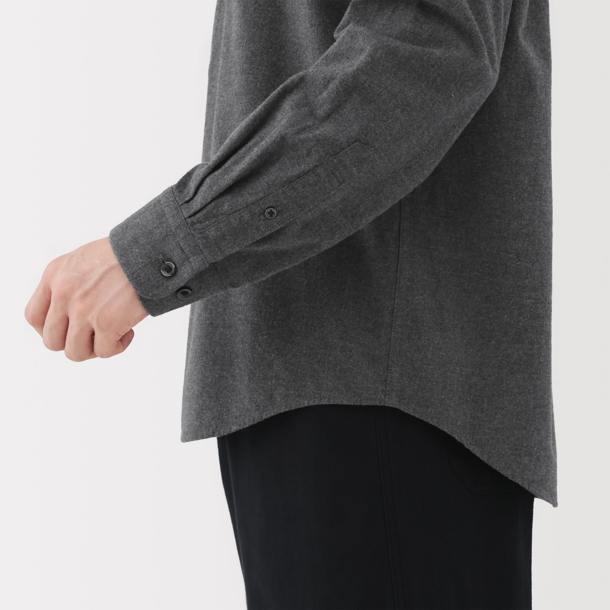 Cotton Wool Flannel Shirt