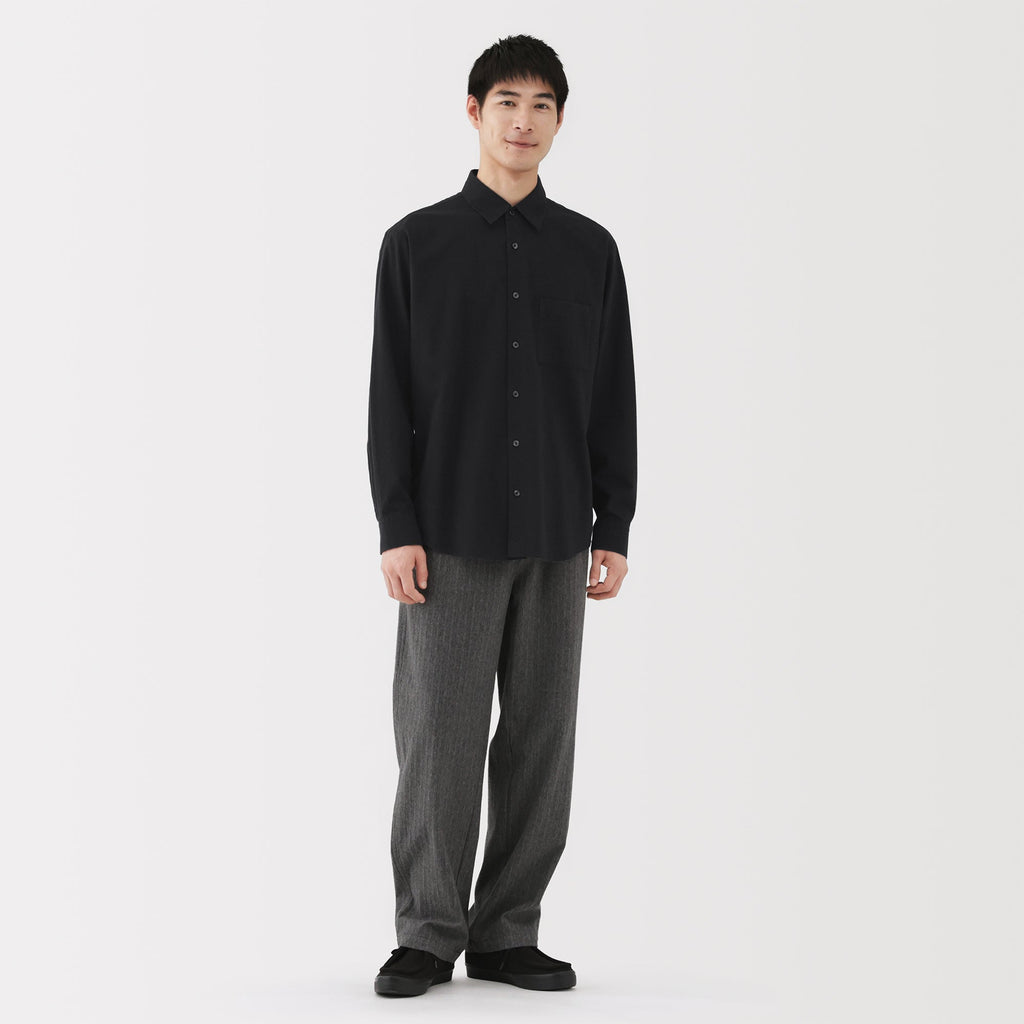 Cotton Wool Flannel Shirt