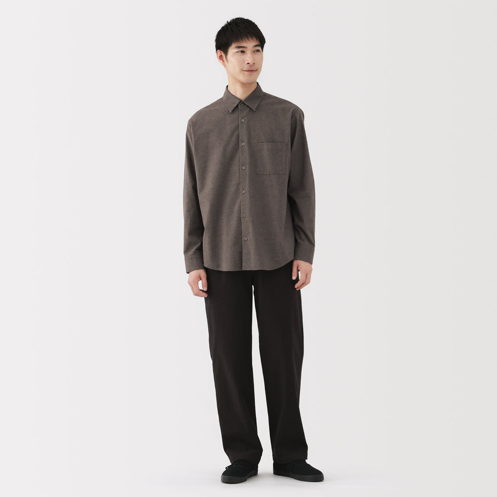 Cotton Wool Flannel Shirt