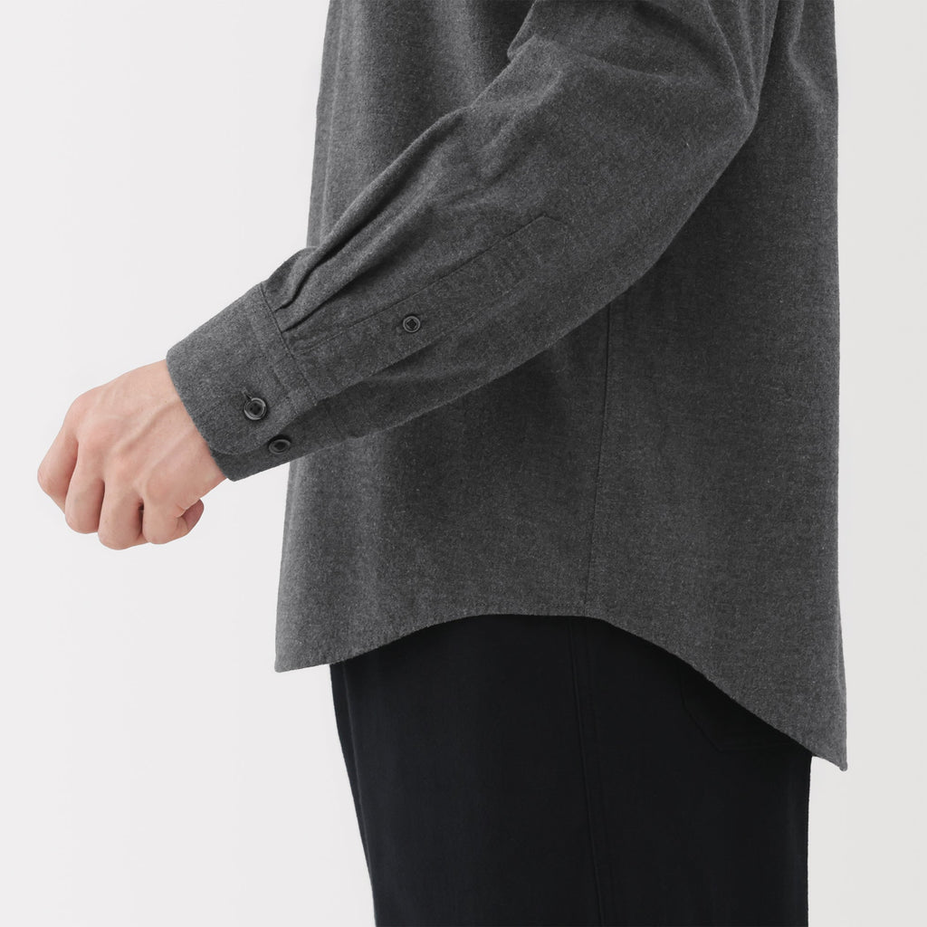 Cotton Wool Flannel Shirt