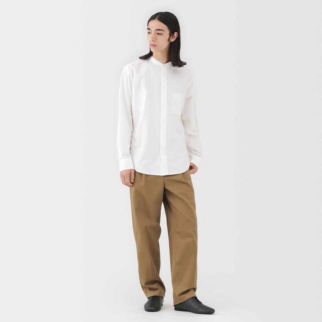Oxford Stand Collar Shirt