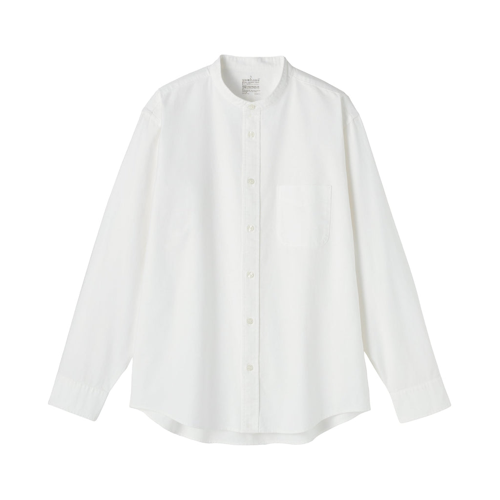 Oxford Stand Collar Shirt
