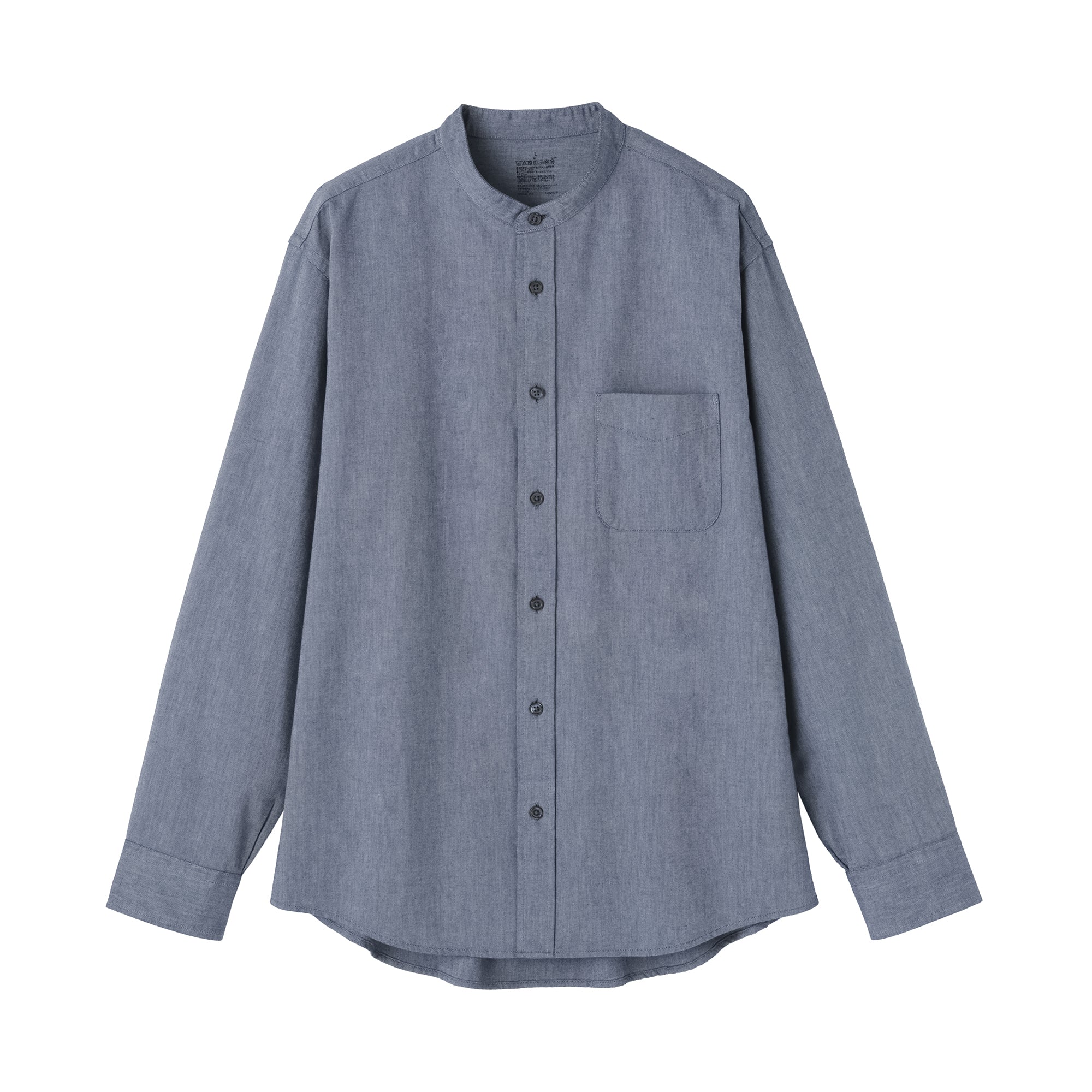 Oxford Stand Collar Shirt
