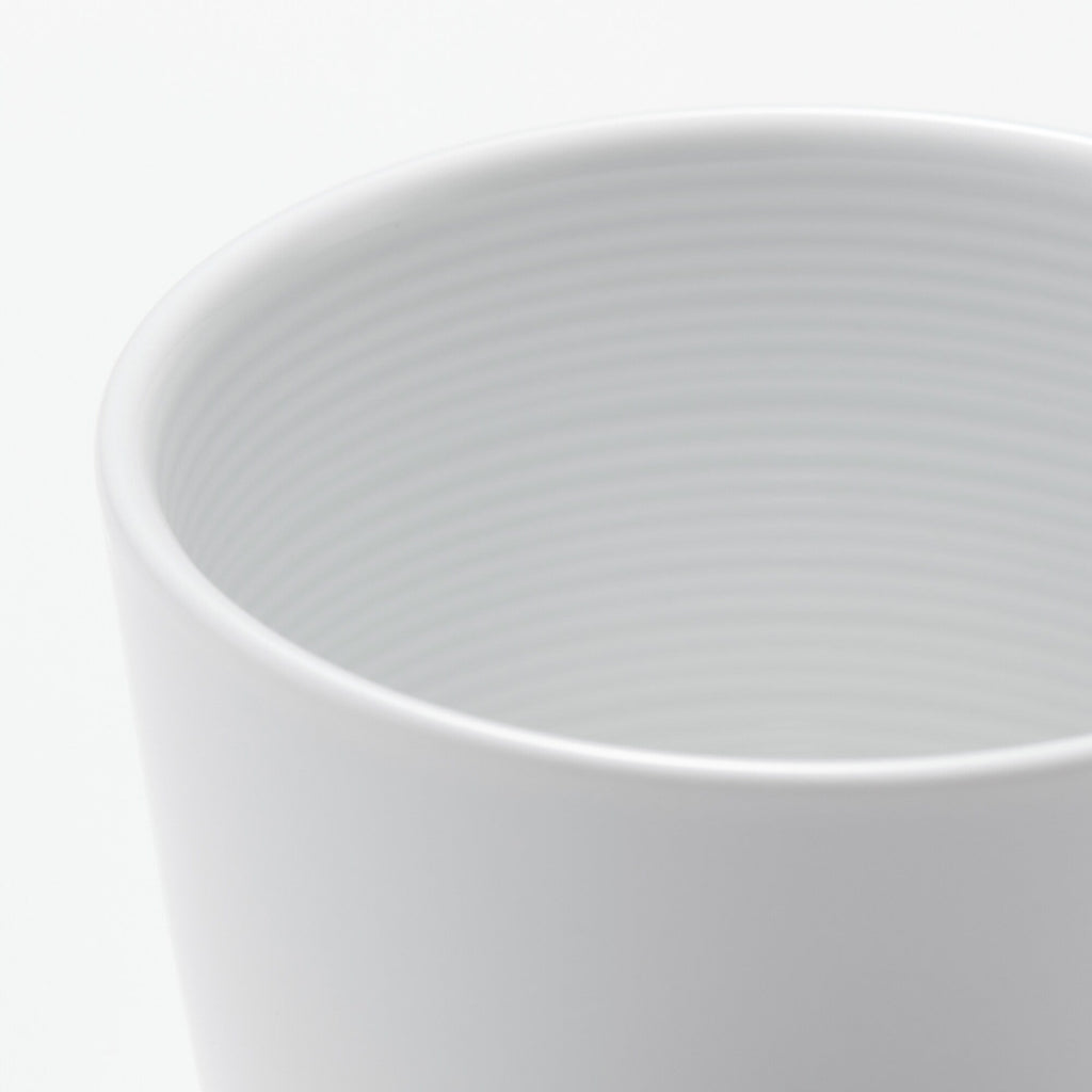White Porcelain Noodle Soup Cup