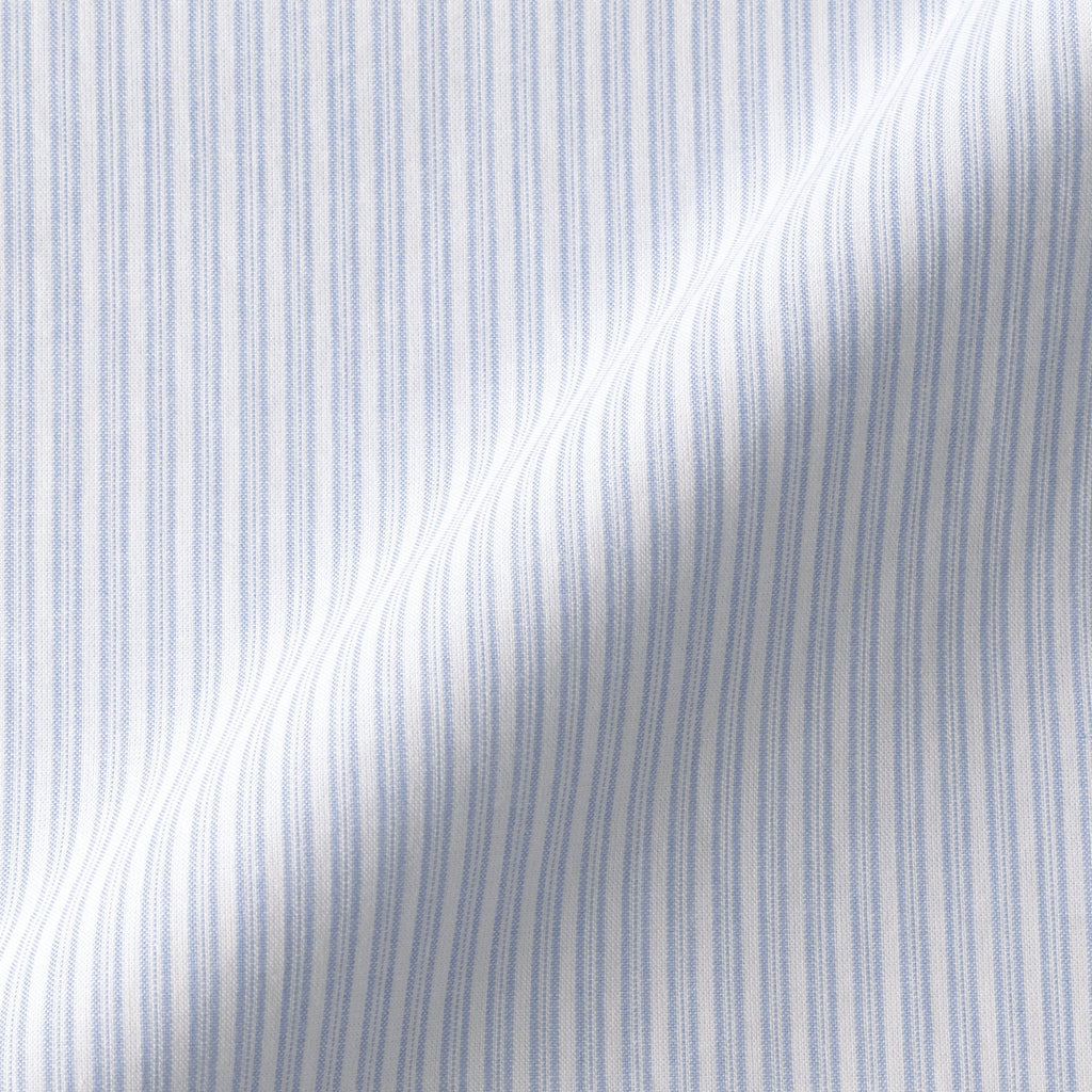 Broadcloth Stand Collar Shirt