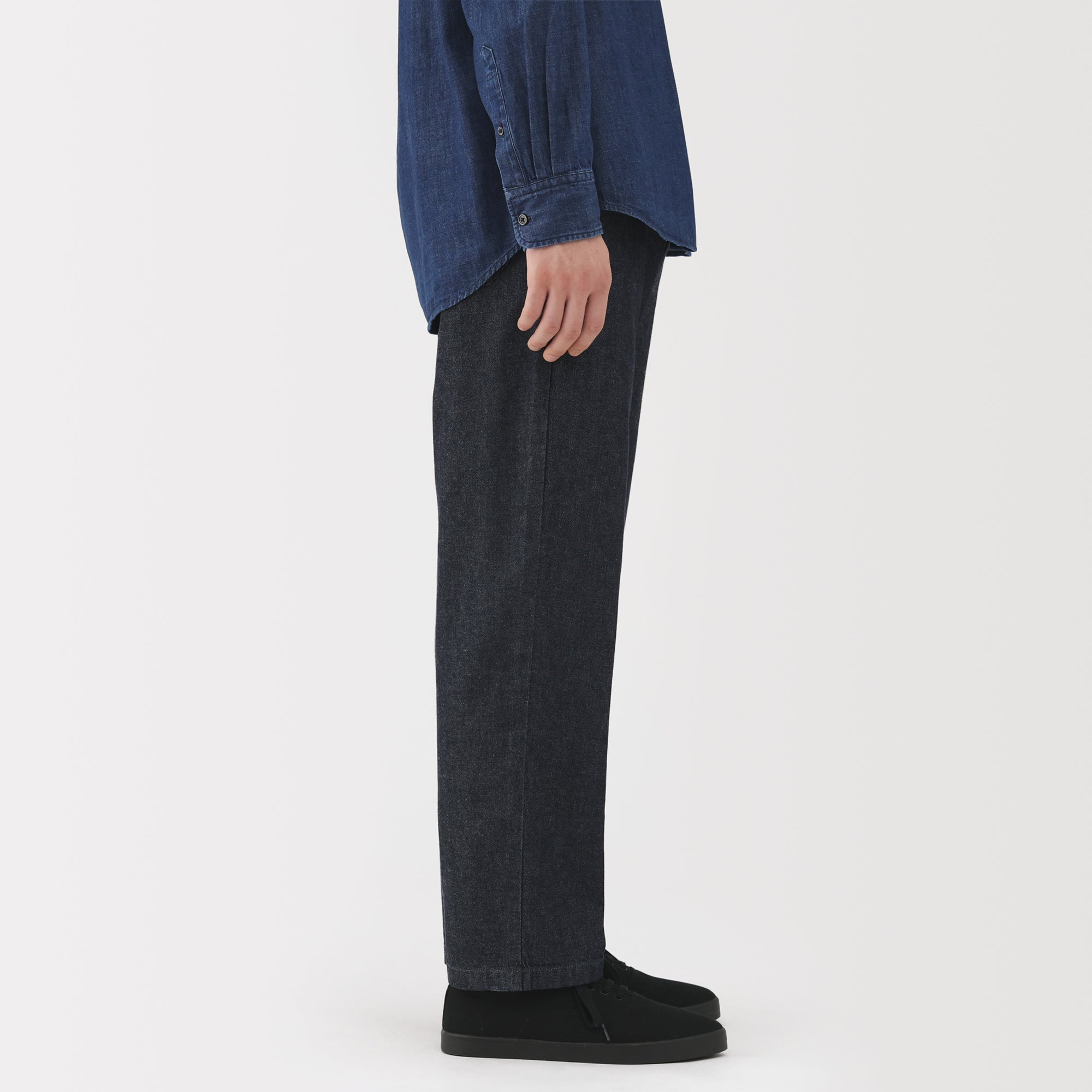 Denim Easy Pants