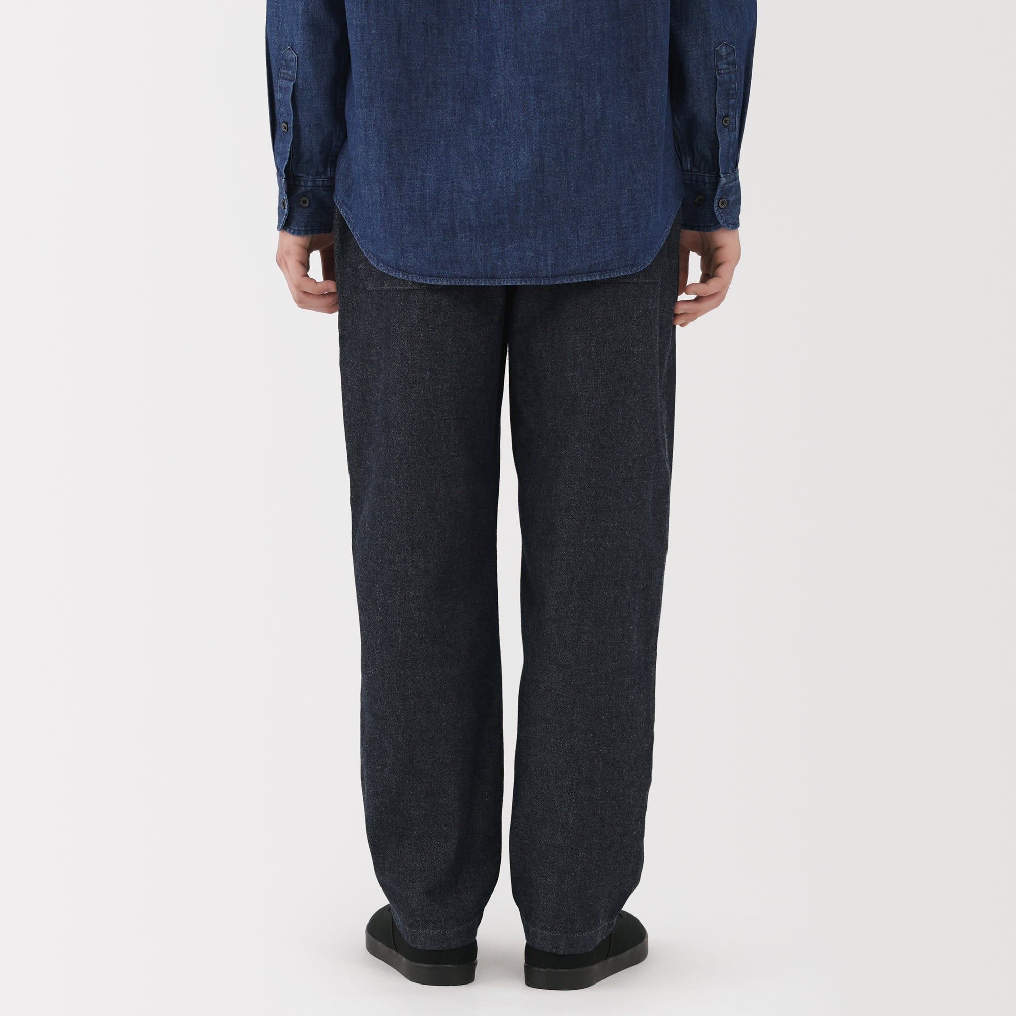 Denim Easy Pants