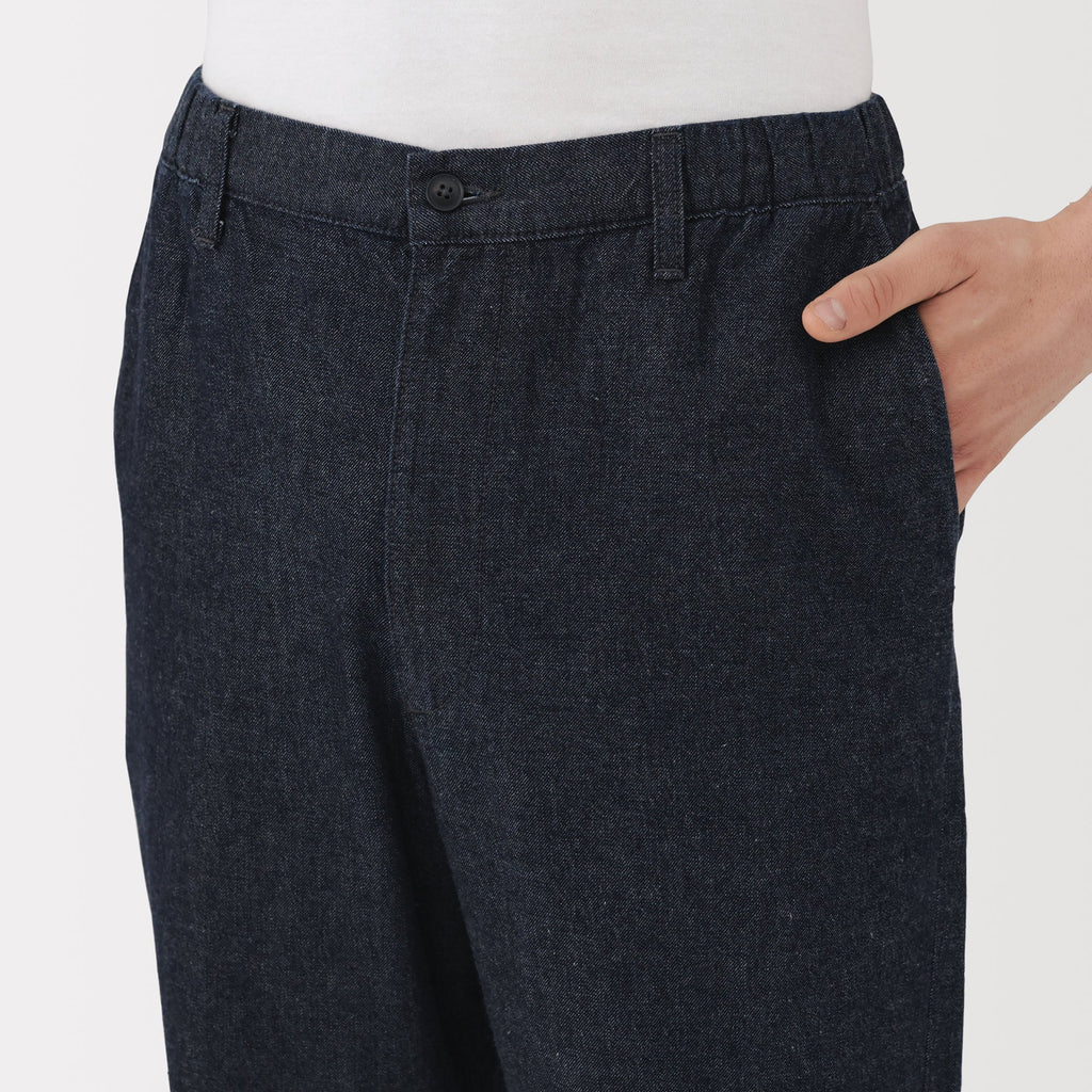 Denim Easy Pants