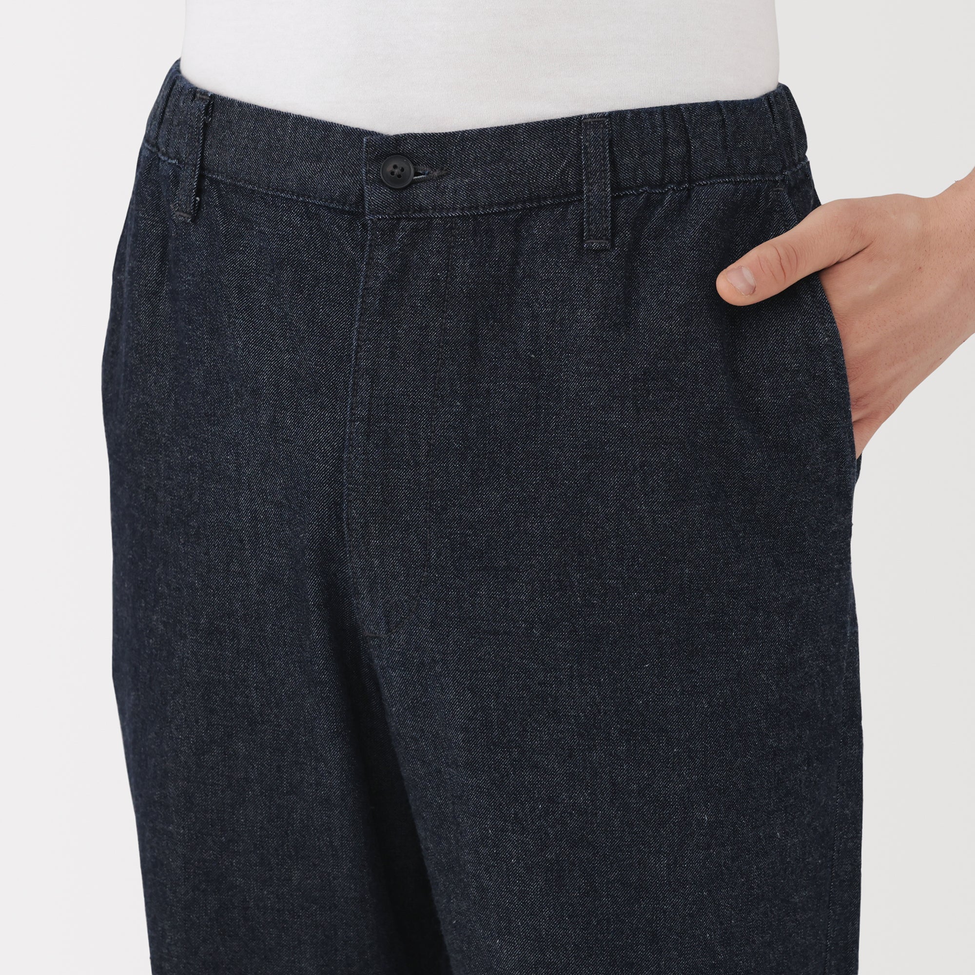 Denim Easy Pants