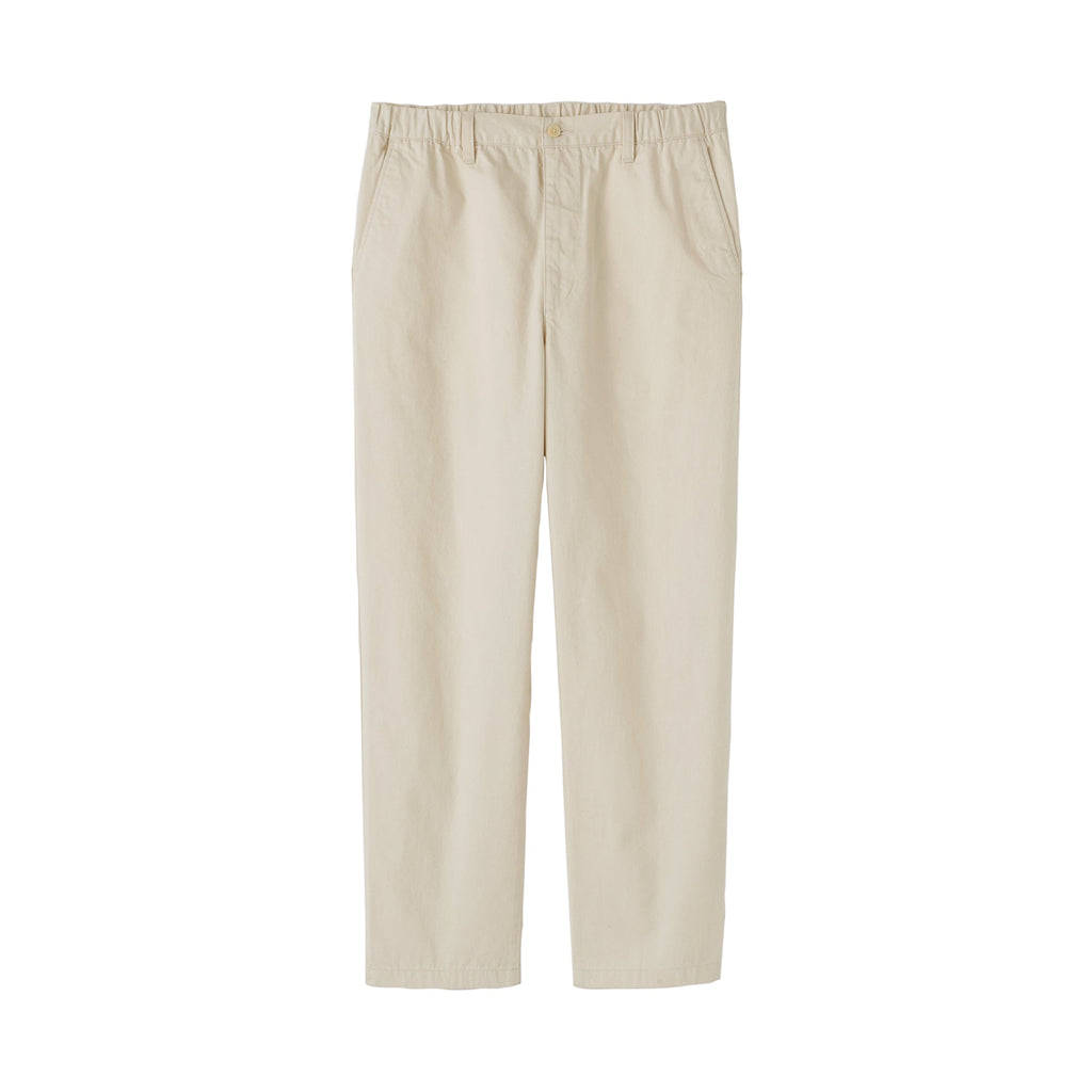 Washed Denim Easy Pants