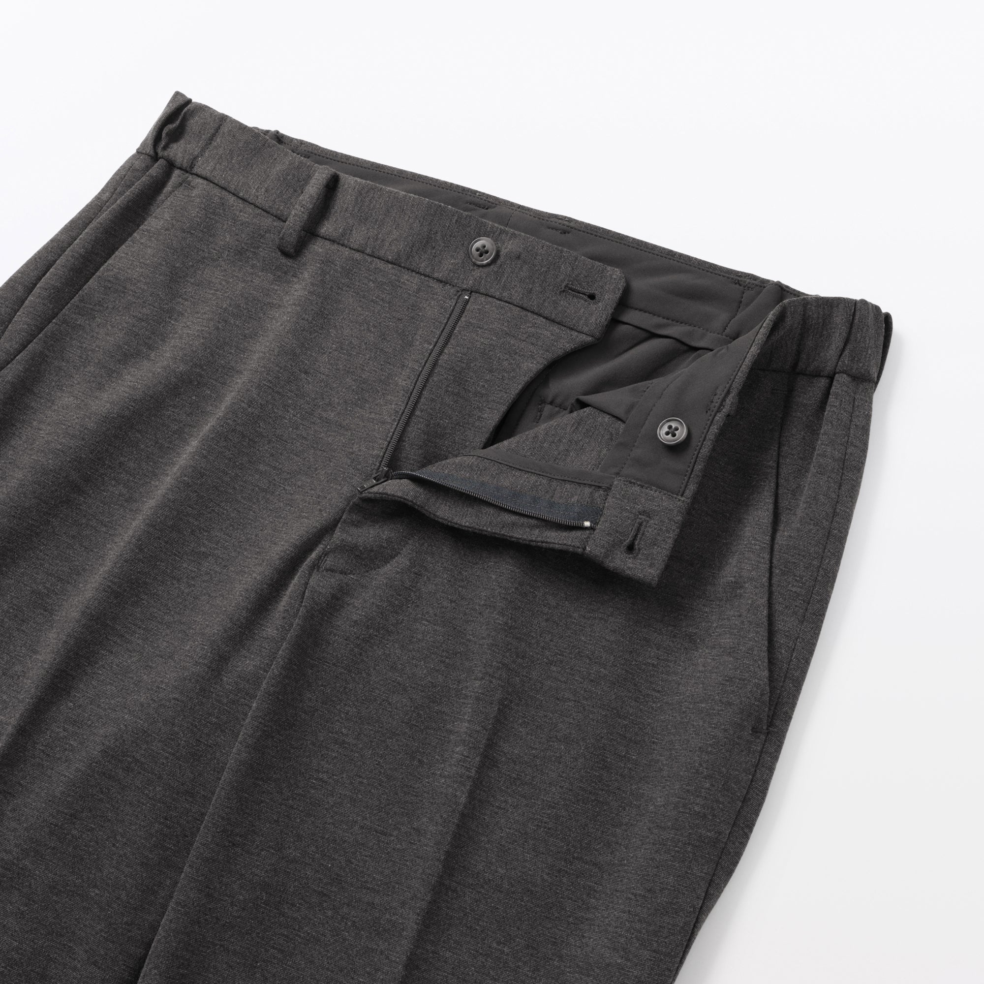 Jersey Flat Front Pants