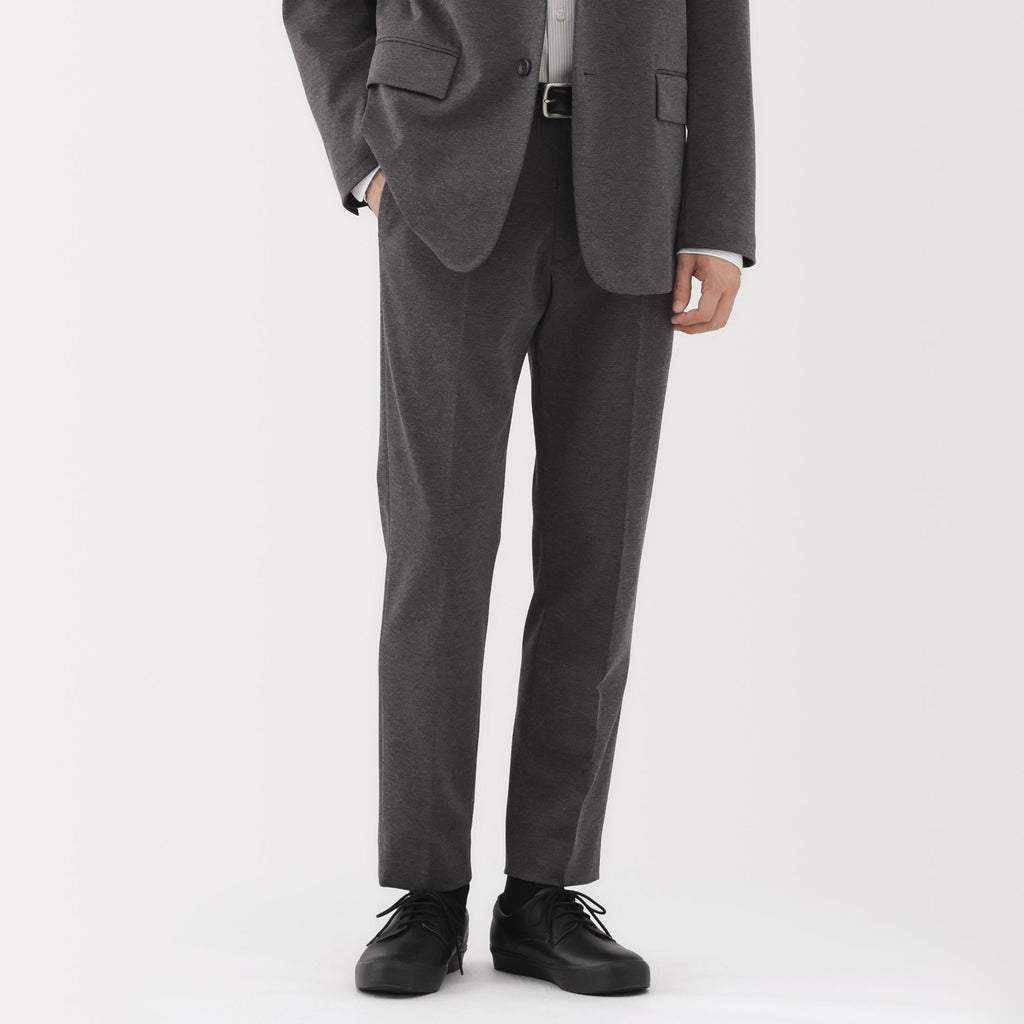 Jersey Flat Front Pants